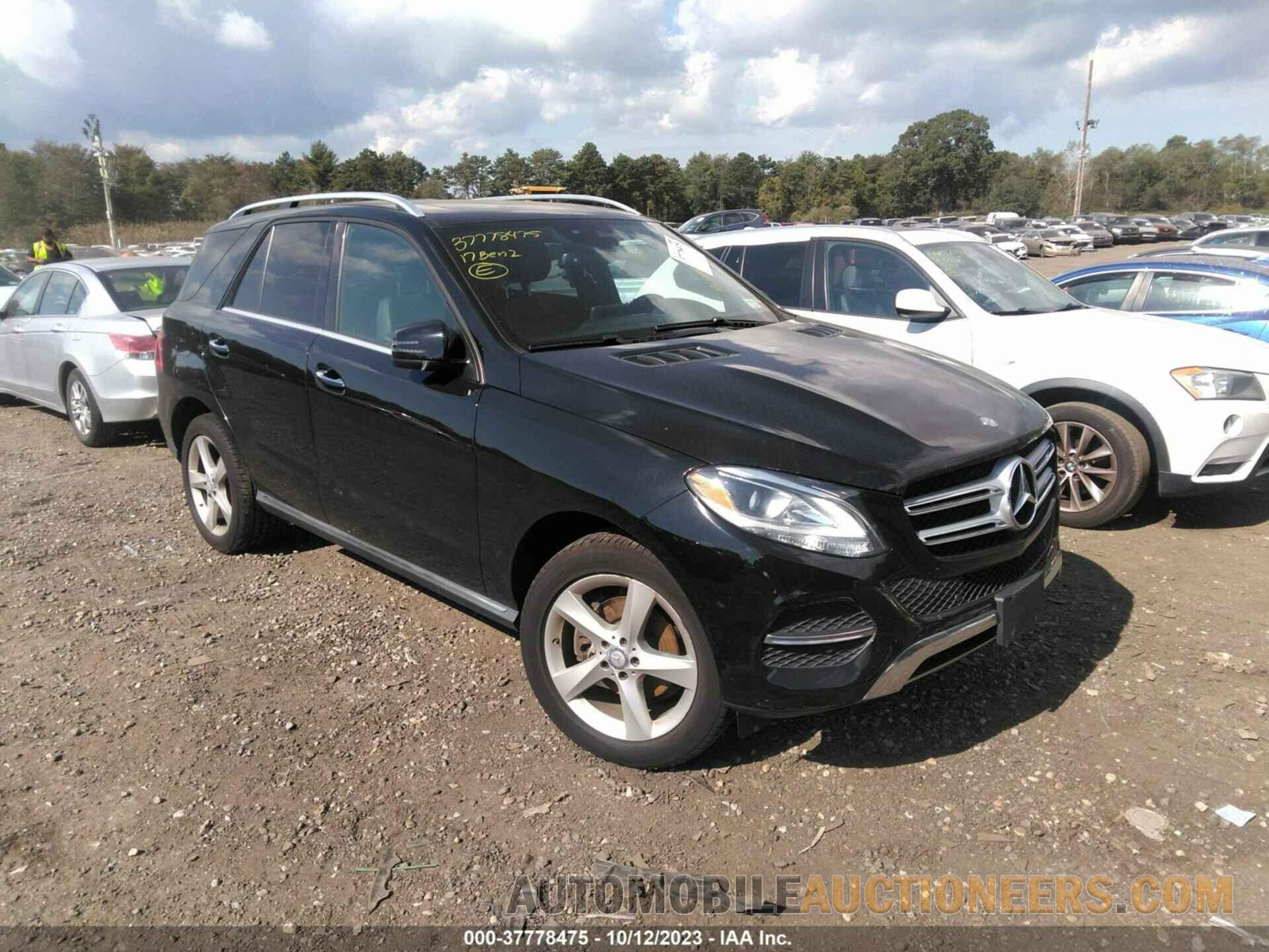 4JGDA5HB7HA891584 MERCEDES-BENZ GLE 2017