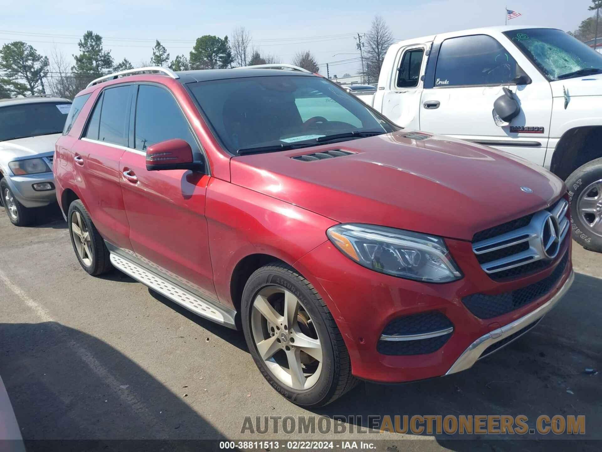 4JGDA5HB7HA919660 MERCEDES-BENZ GLE 350 2017