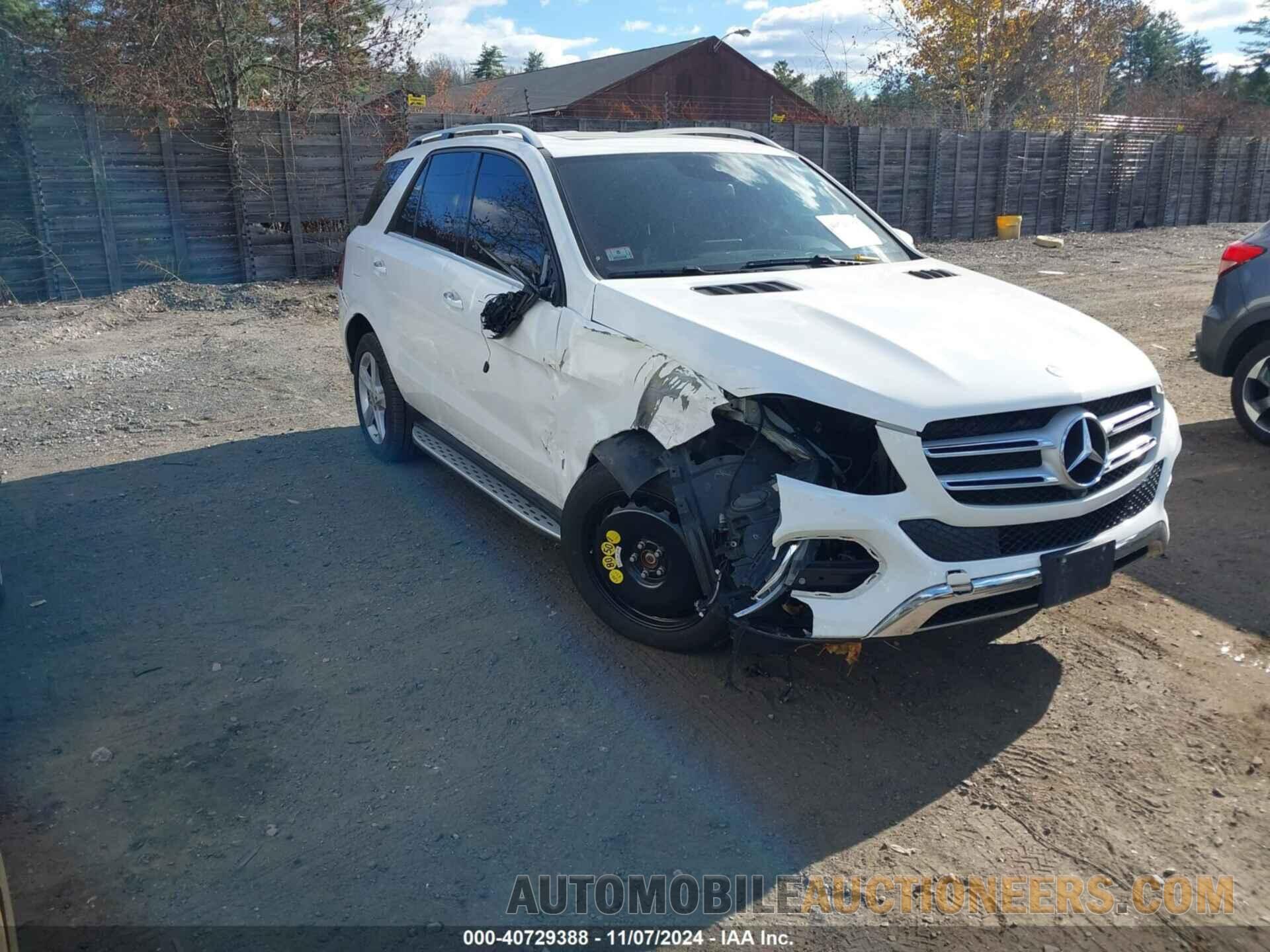 4JGDA5HB7HA926401 MERCEDES-BENZ GLE 350 2017