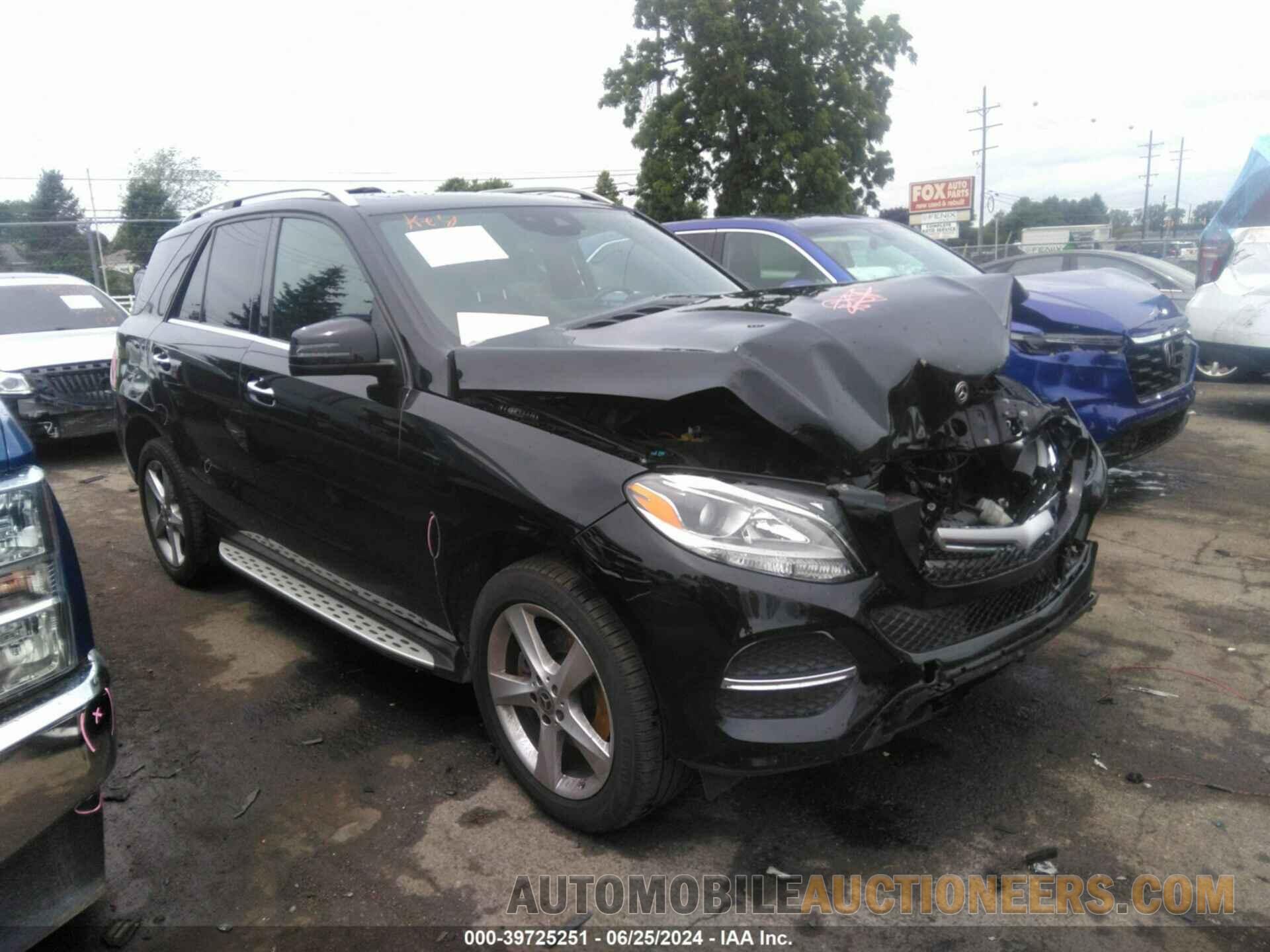 4JGDA5HB7HA990258 MERCEDES-BENZ GLE 350 2017