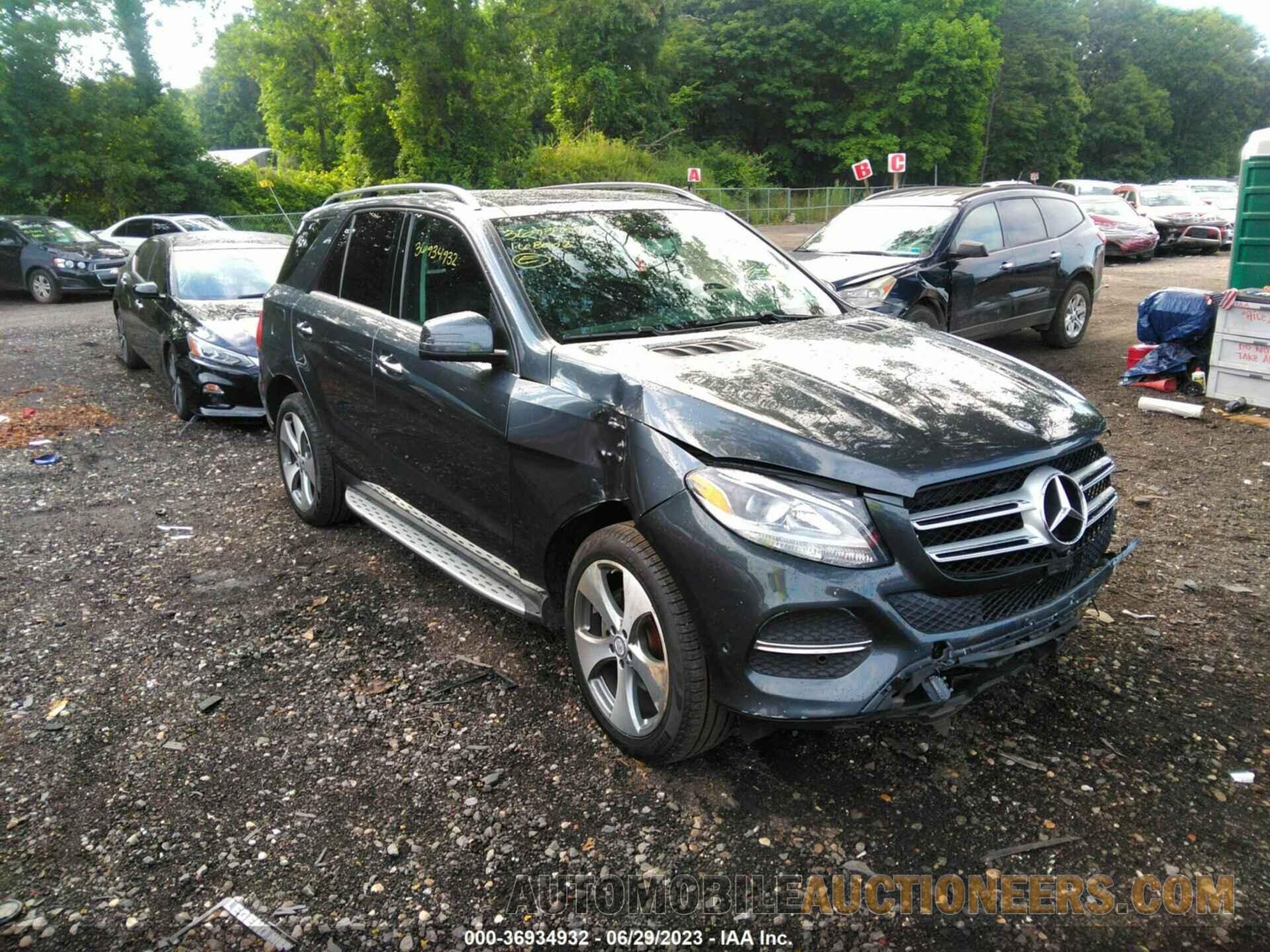 4JGDA5HB8GA627238 MERCEDES-BENZ GLE 2016