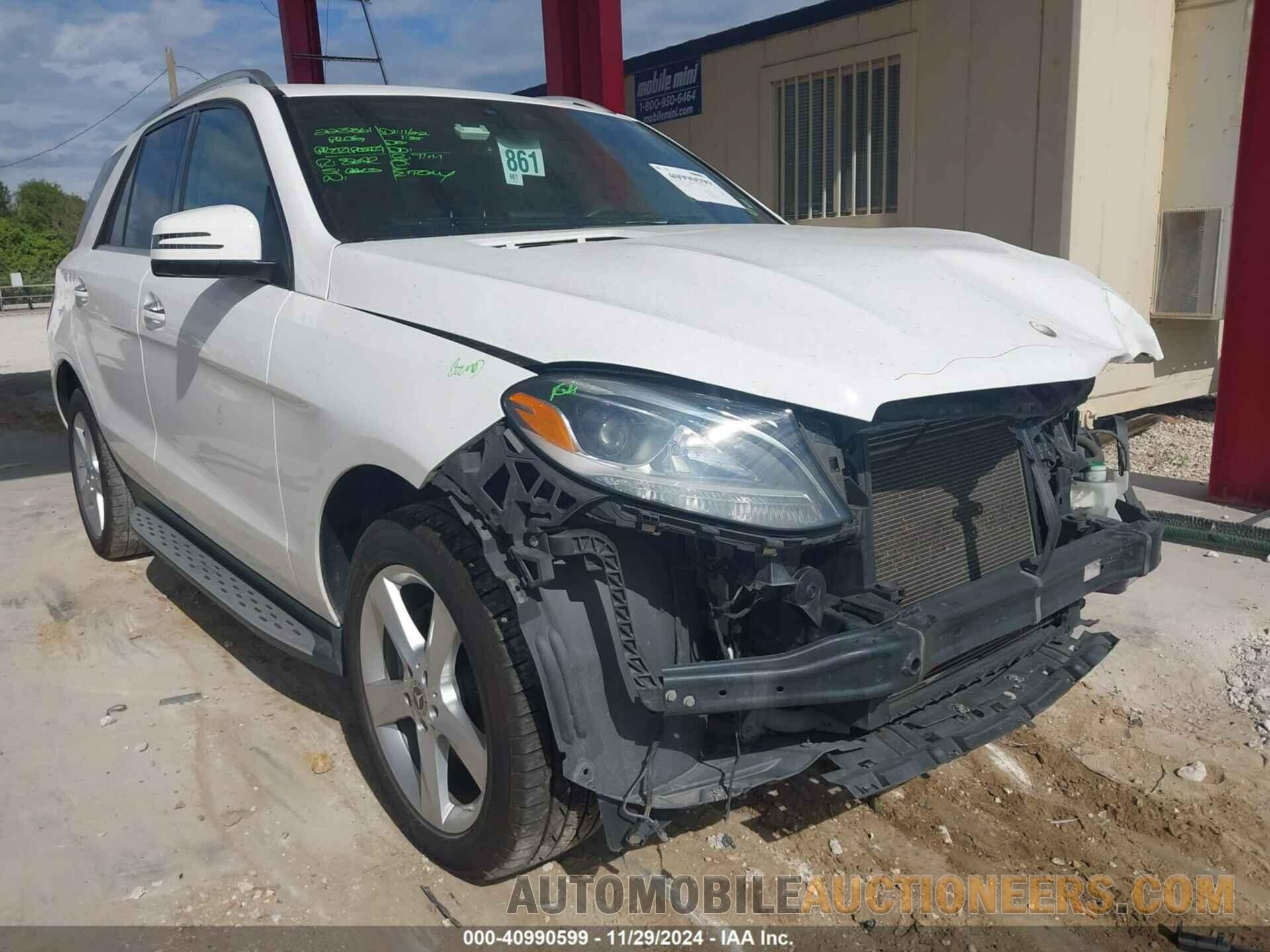 4JGDA5HB8JB025179 MERCEDES-BENZ GLE 350 2018