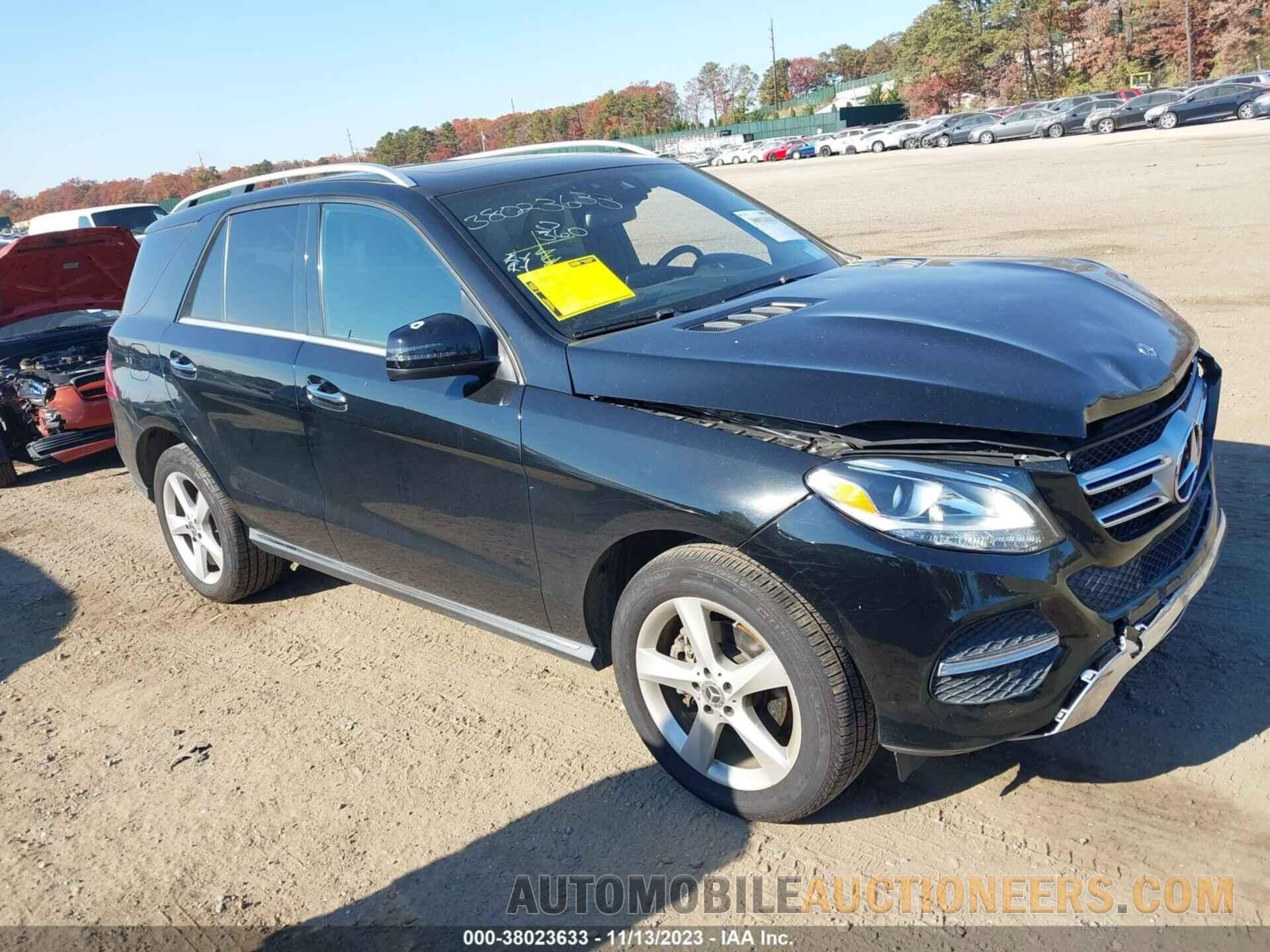 4JGDA5HB8JB063950 MERCEDES-BENZ GLE 350 2018