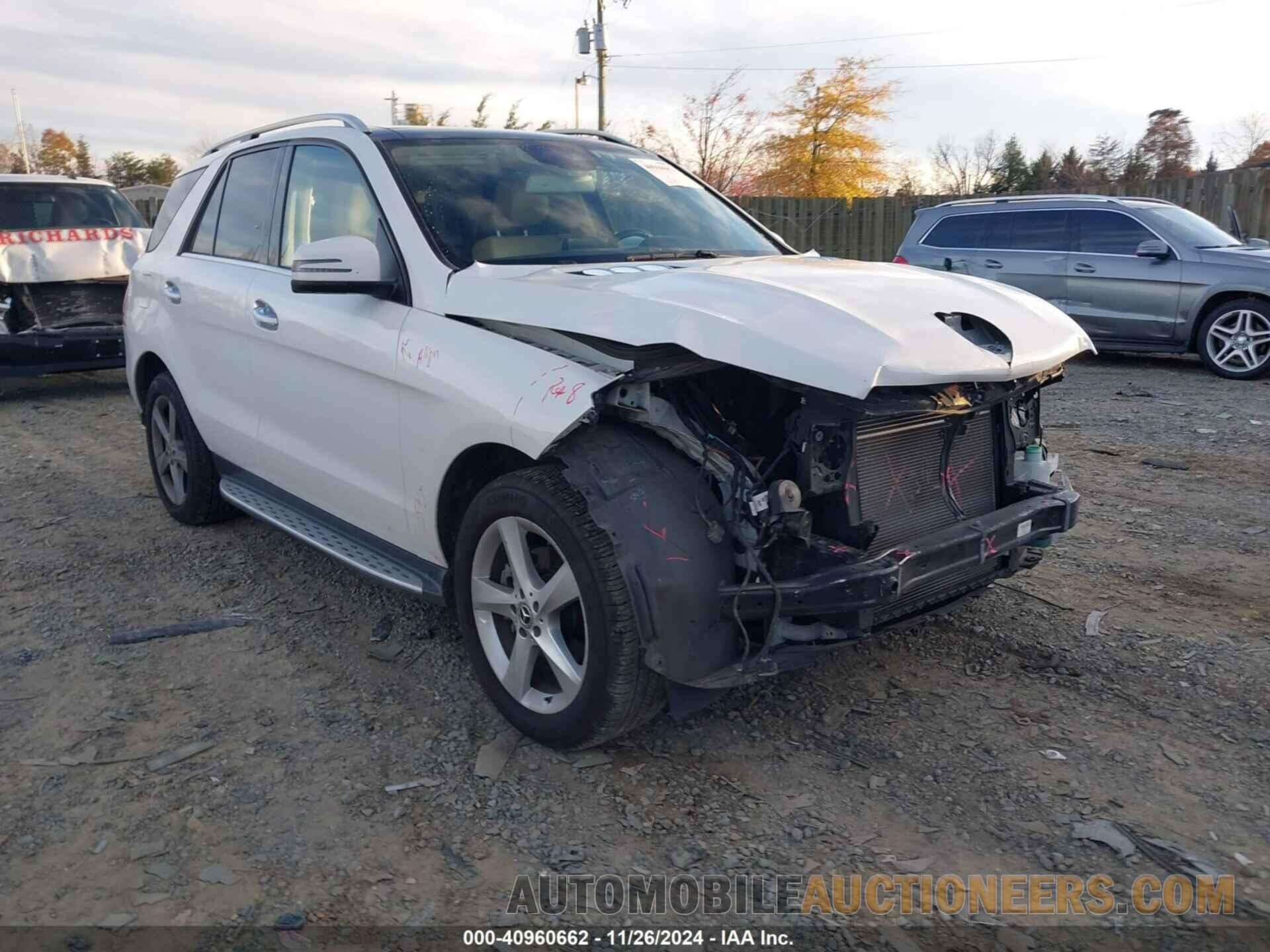 4JGDA5HB8JB125296 MERCEDES-BENZ GLE 350 2018