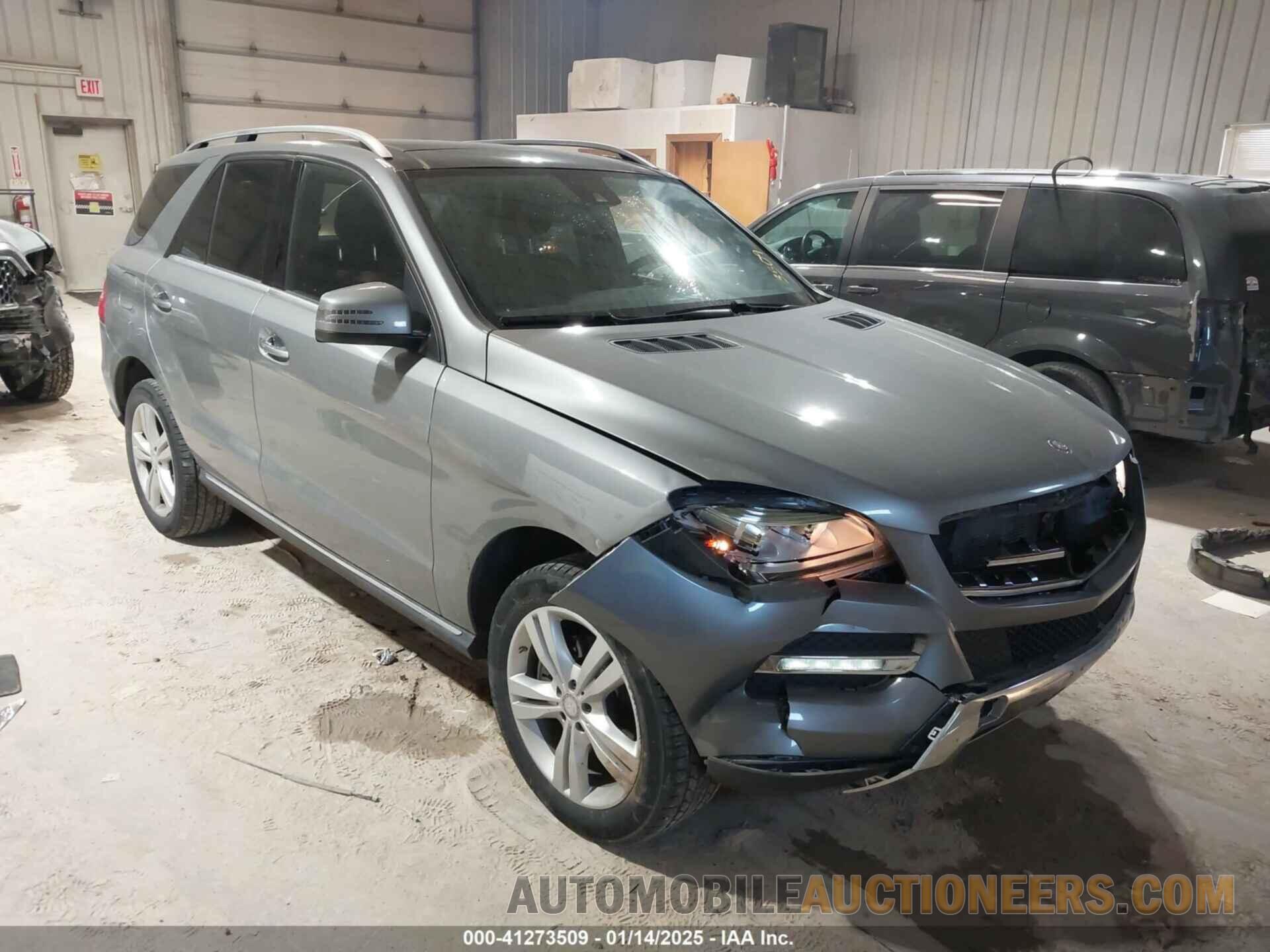 4JGDA5HB9EA406082 MERCEDES-BENZ ML 350 2014