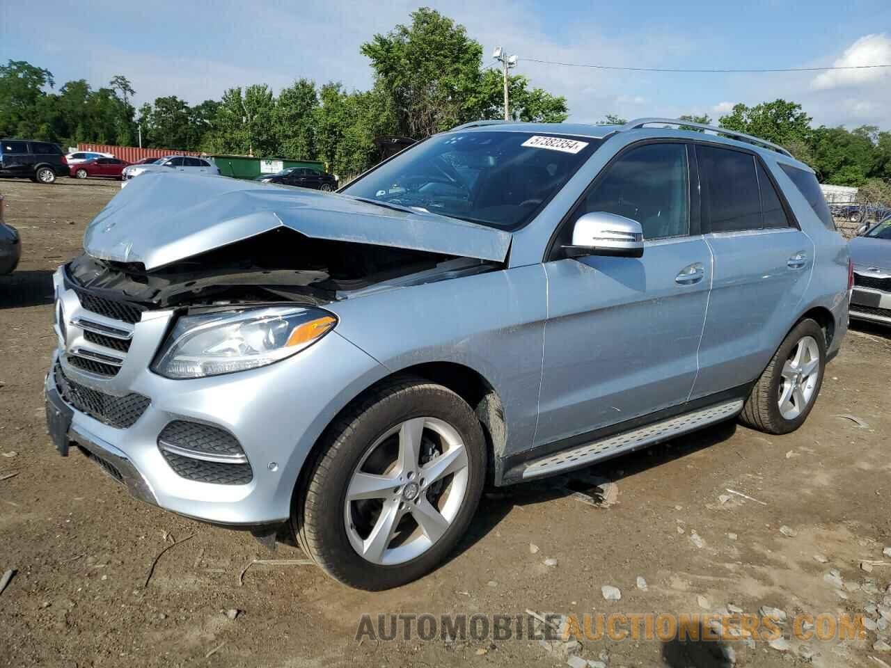 4JGDA5HB9GA701301 MERCEDES-BENZ GLE-CLASS 2016