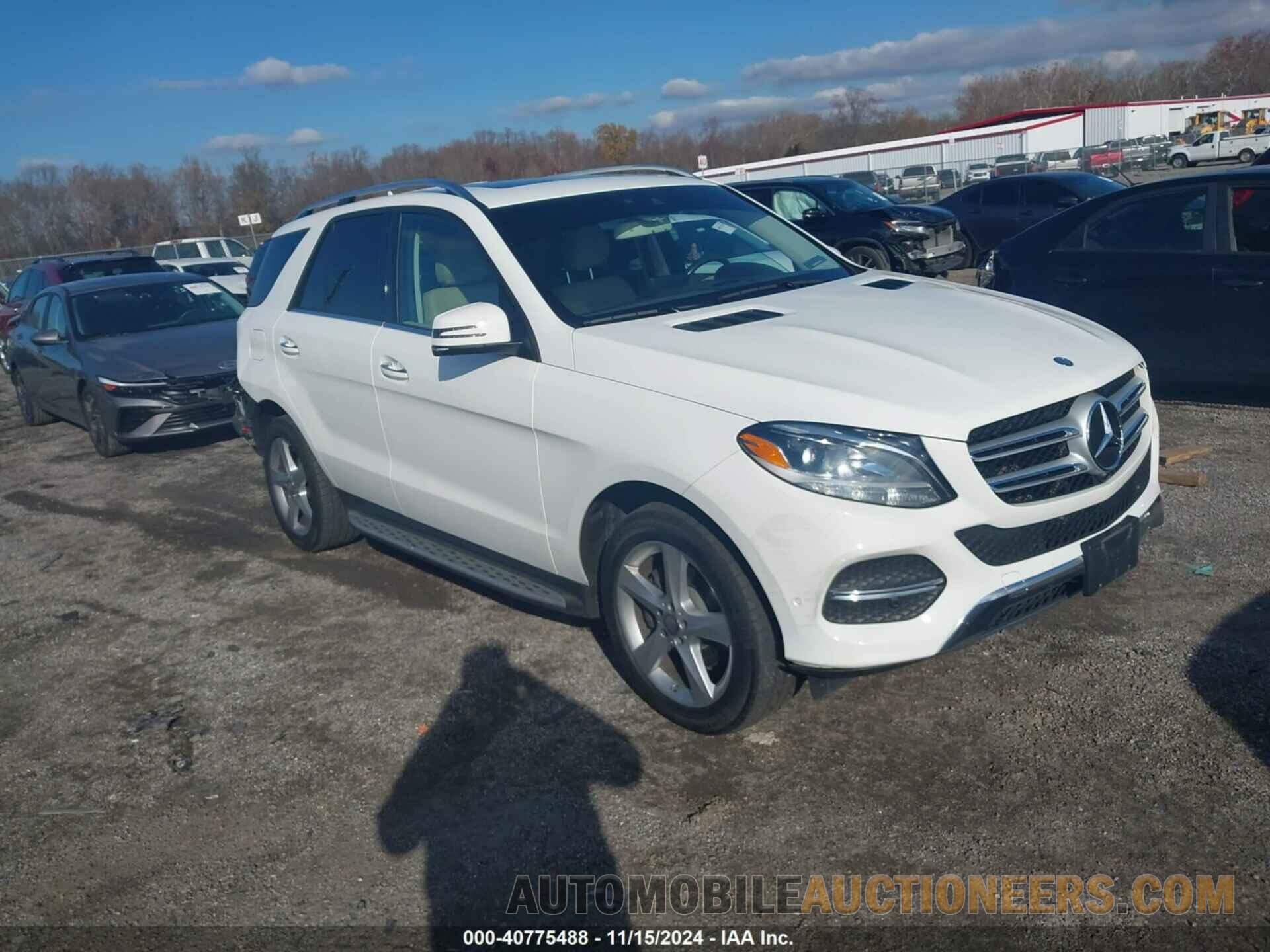 4JGDA5HB9GA749090 MERCEDES-BENZ GLE 350 2016