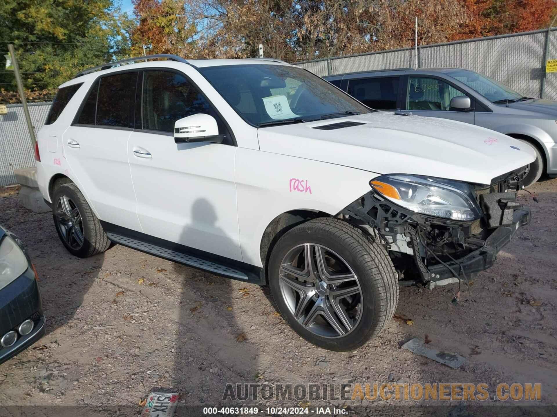 4JGDA5HB9HA882403 MERCEDES-BENZ GLE 350 2017