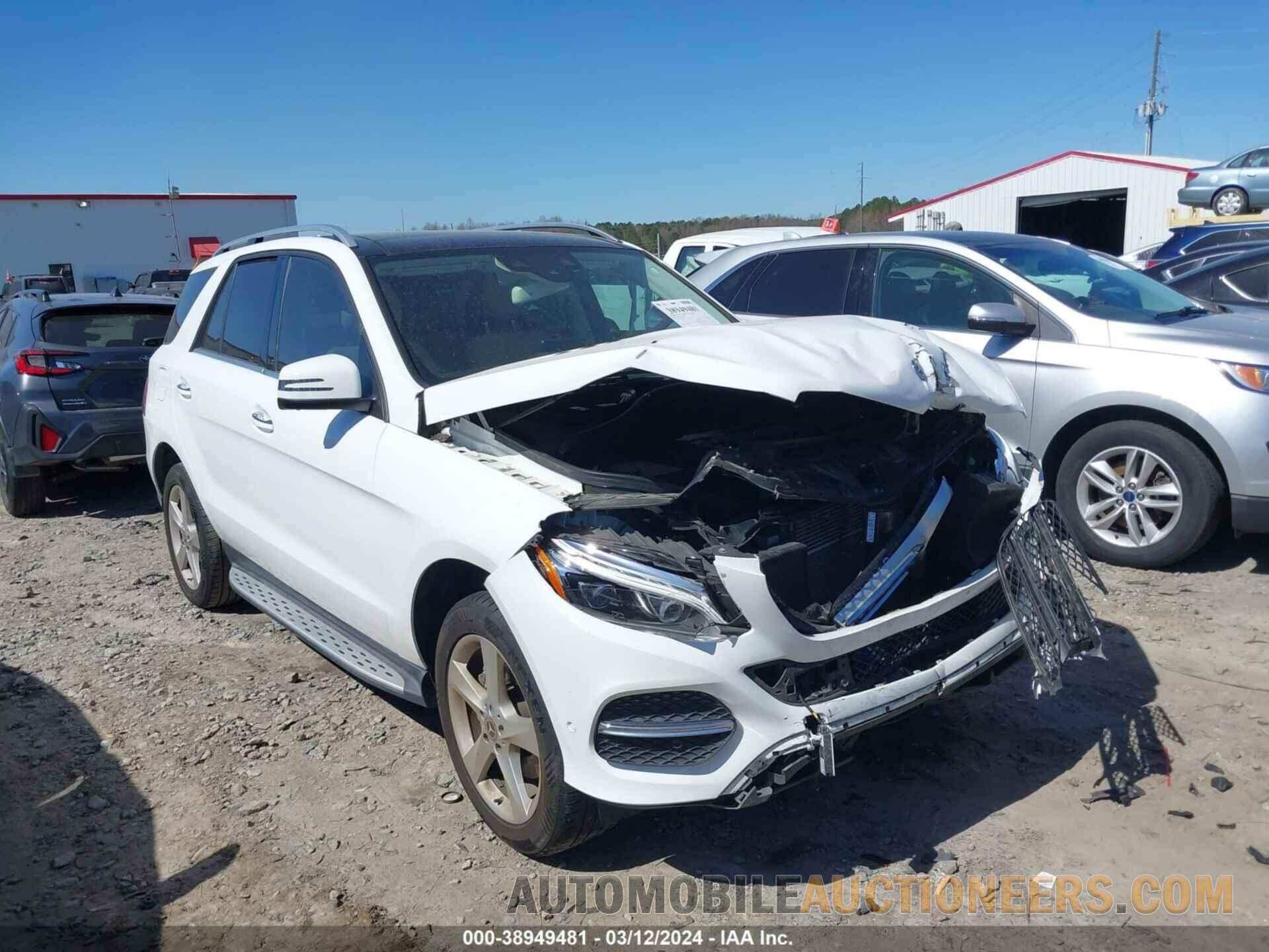 4JGDA5HB9JB036336 MERCEDES-BENZ GLE 350 2018