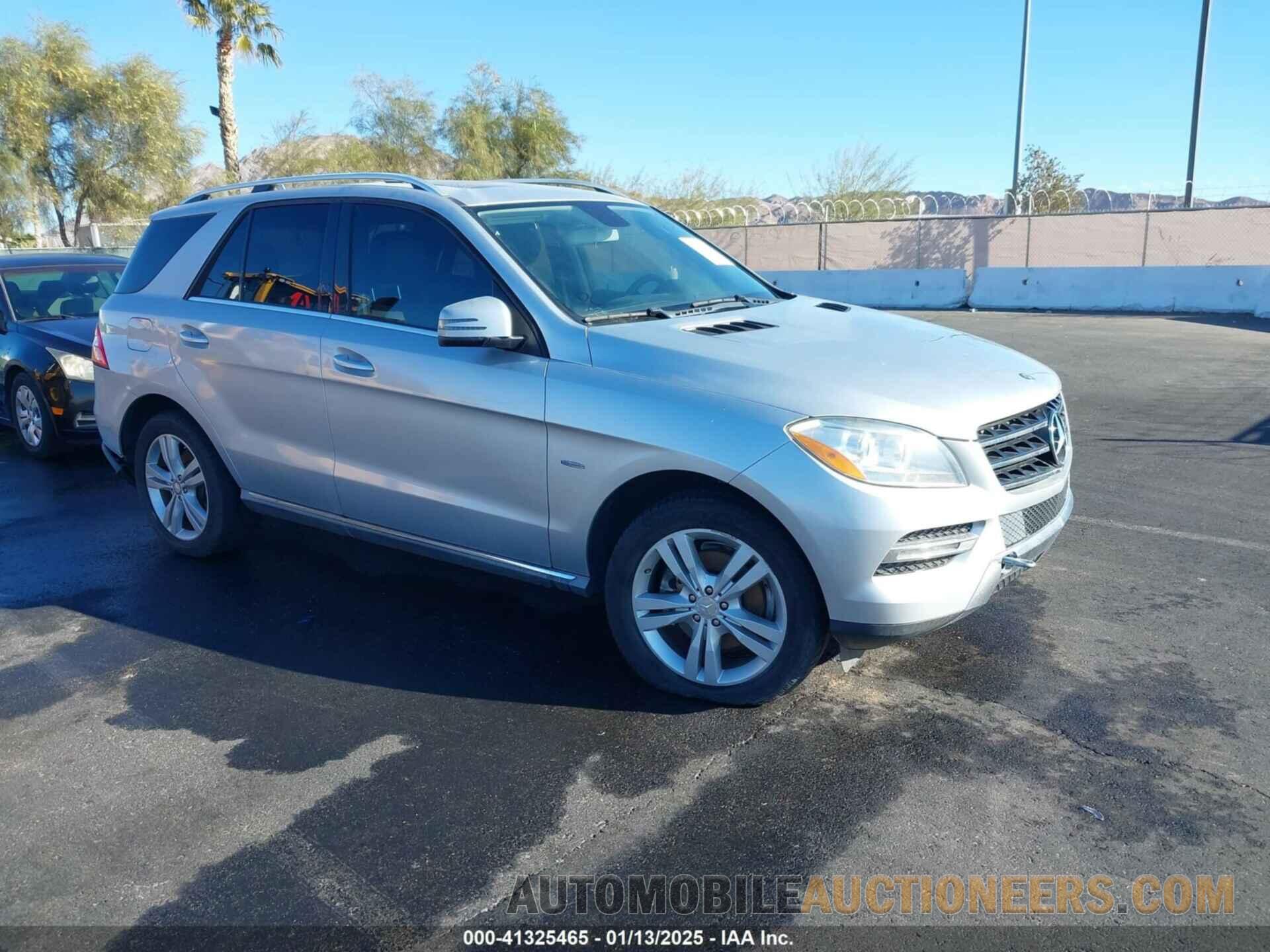 4JGDA5HBXCA011955 MERCEDES-BENZ ML 350 2012