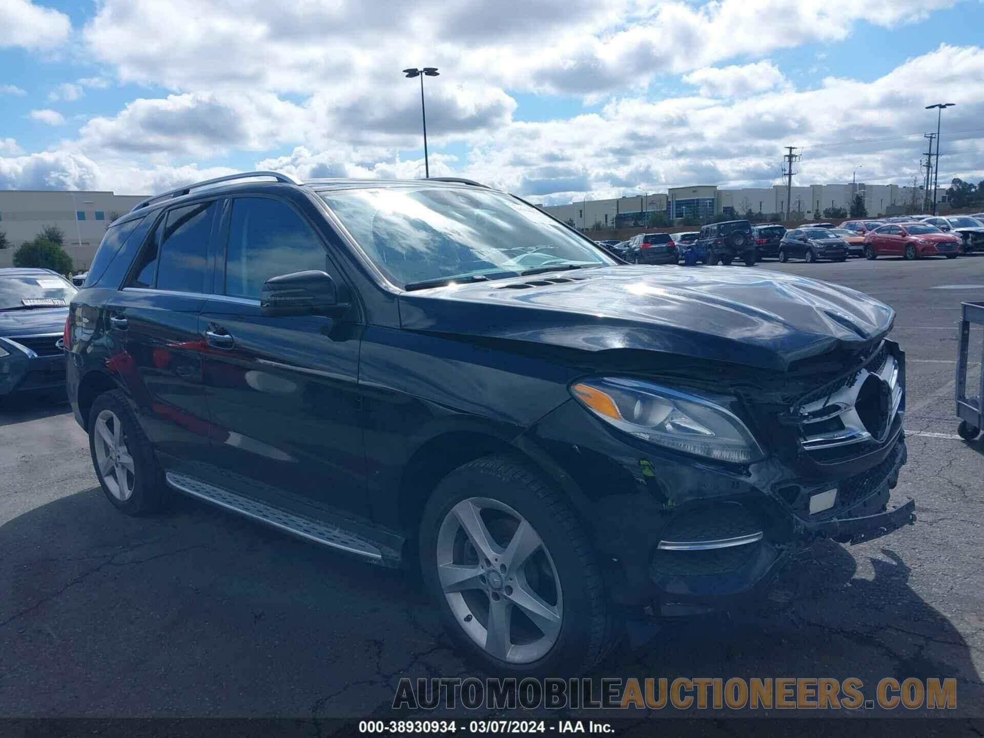 4JGDA5HBXGA672990 MERCEDES-BENZ GLE 350 2016