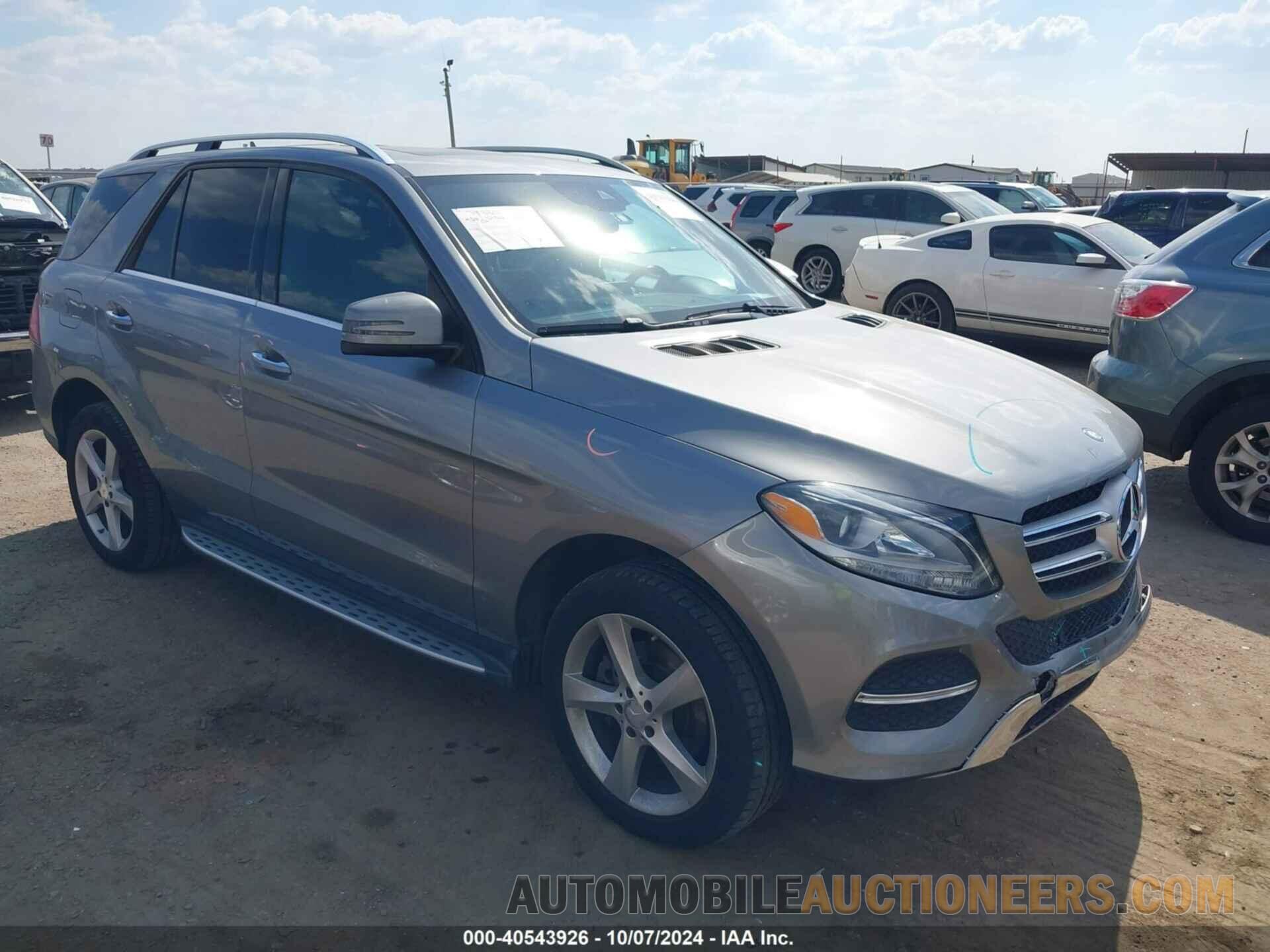 4JGDA5HBXGA684251 MERCEDES-BENZ GLE 350 2016