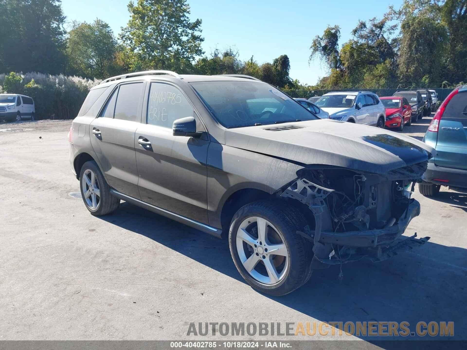 4JGDA5HBXGA761572 MERCEDES-BENZ GLE 350 2016