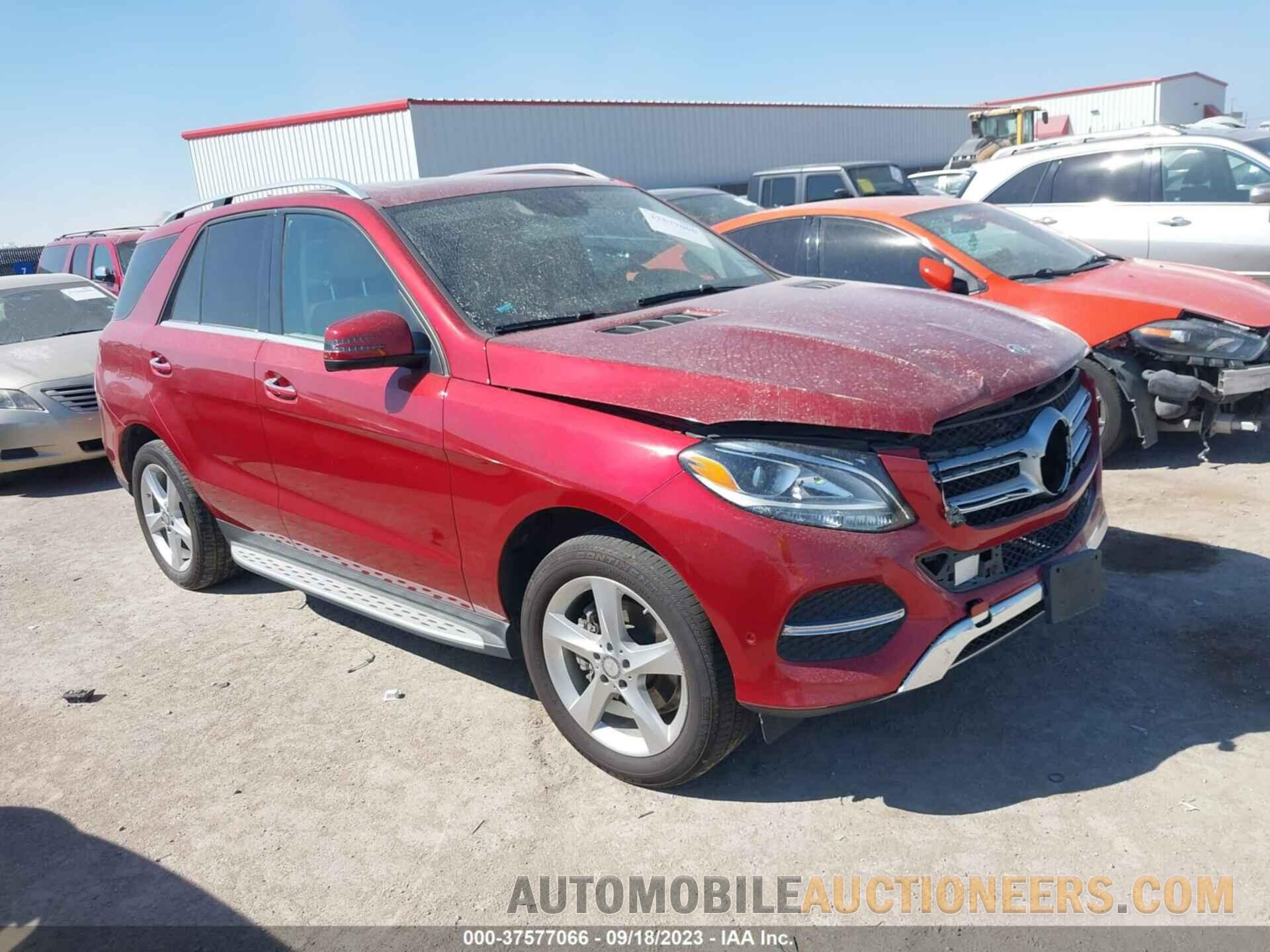 4JGDA5HBXGA772474 MERCEDES-BENZ GLE 2016