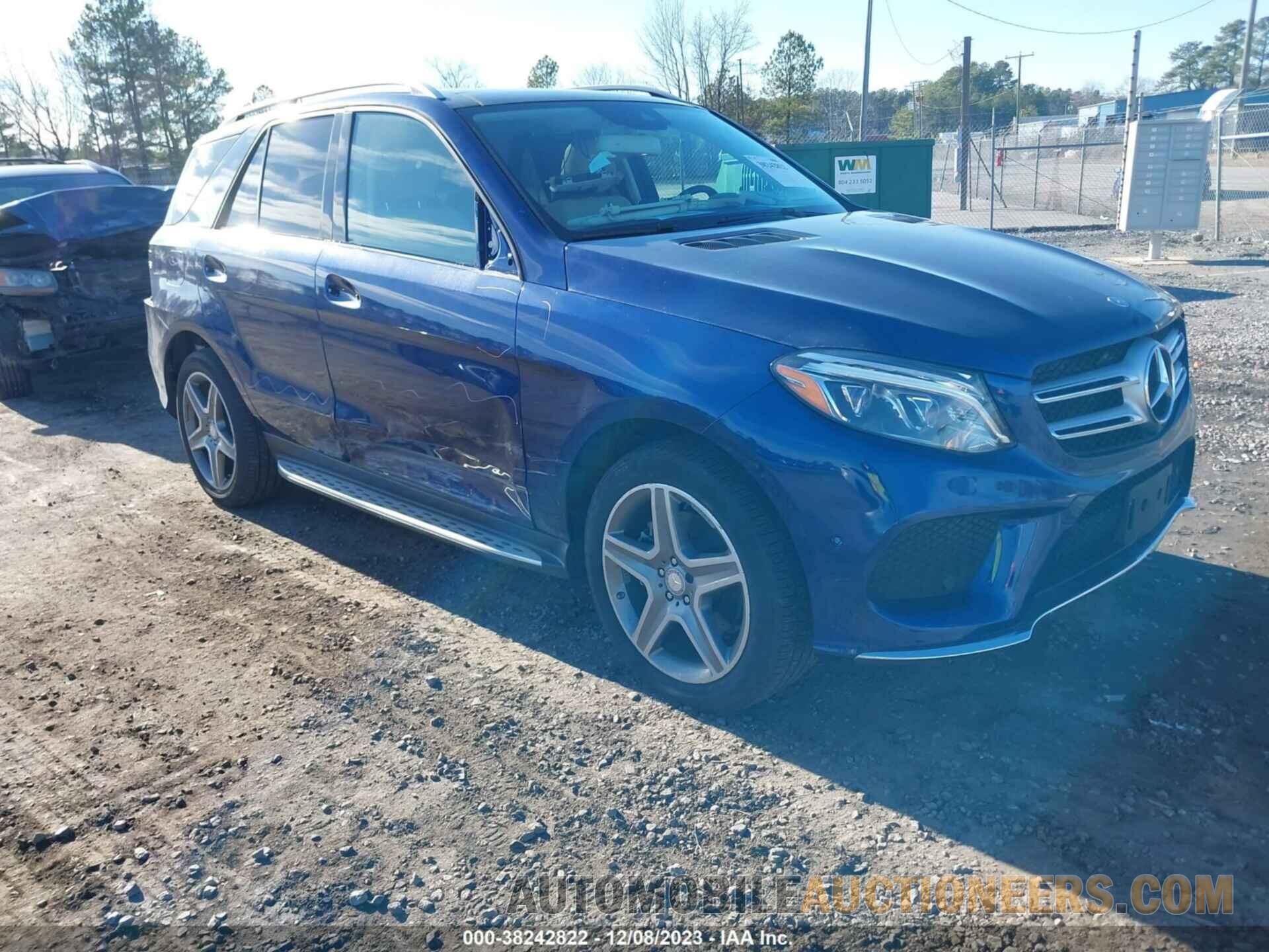 4JGDA5HBXHA839141 MERCEDES-BENZ GLE 350 2017