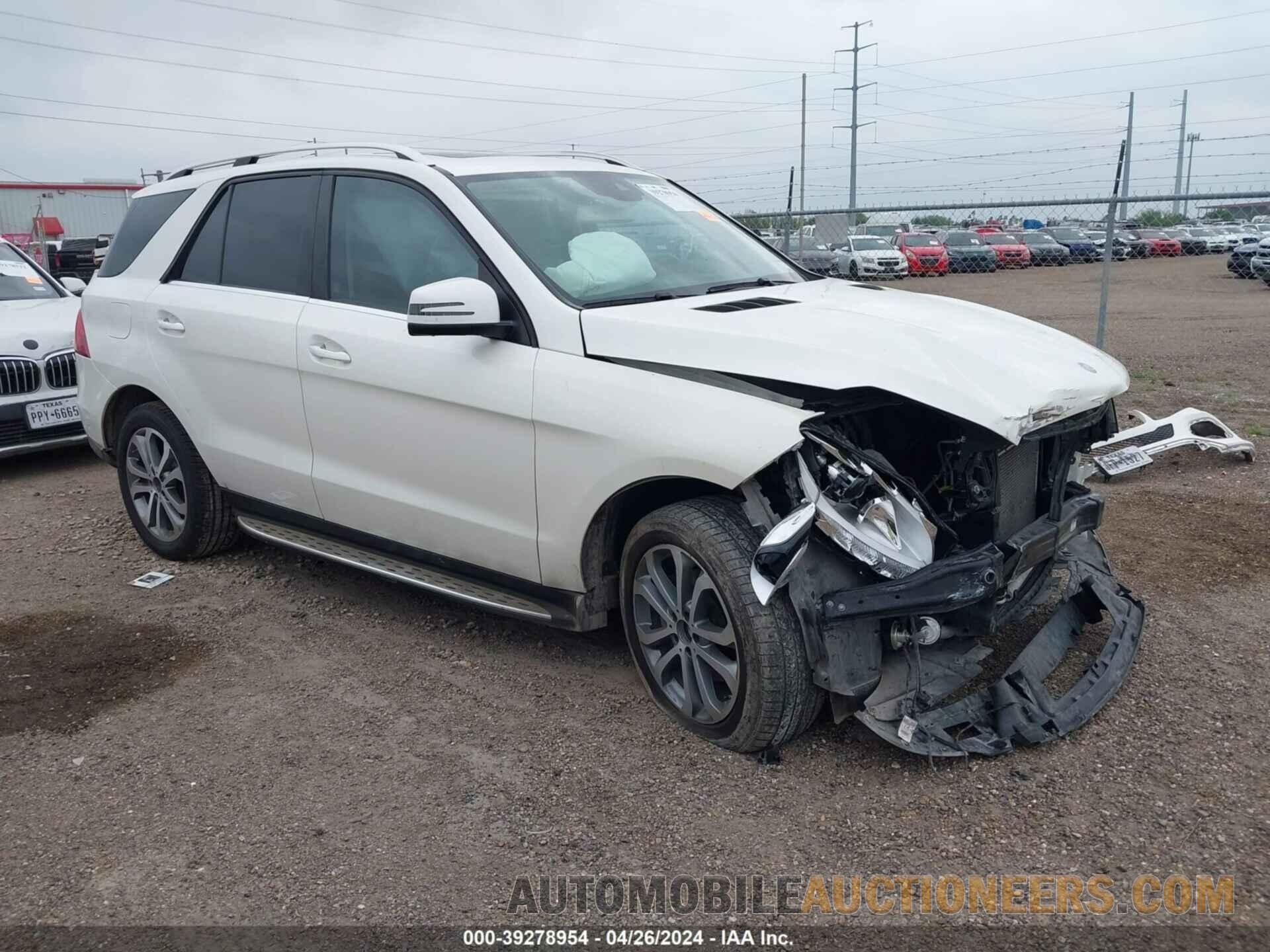 4JGDA5HBXHA912217 MERCEDES-BENZ GLE 2017