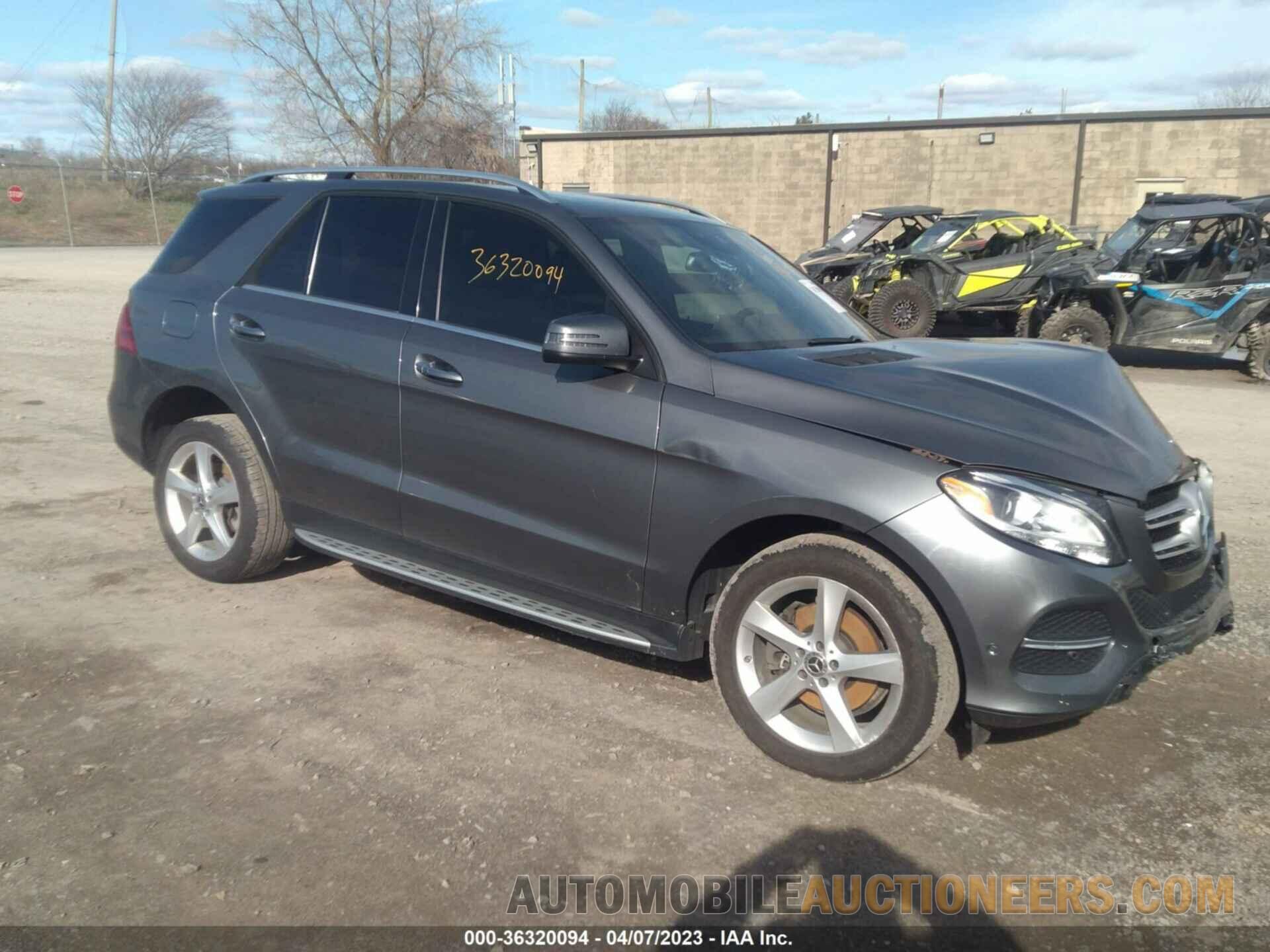 4JGDA5HBXJB007346 MERCEDES-BENZ GLE 2018