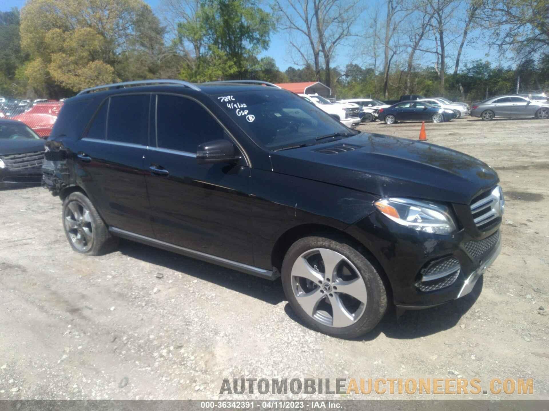 4JGDA5HBXJB077896 MERCEDES-BENZ GLE 2018