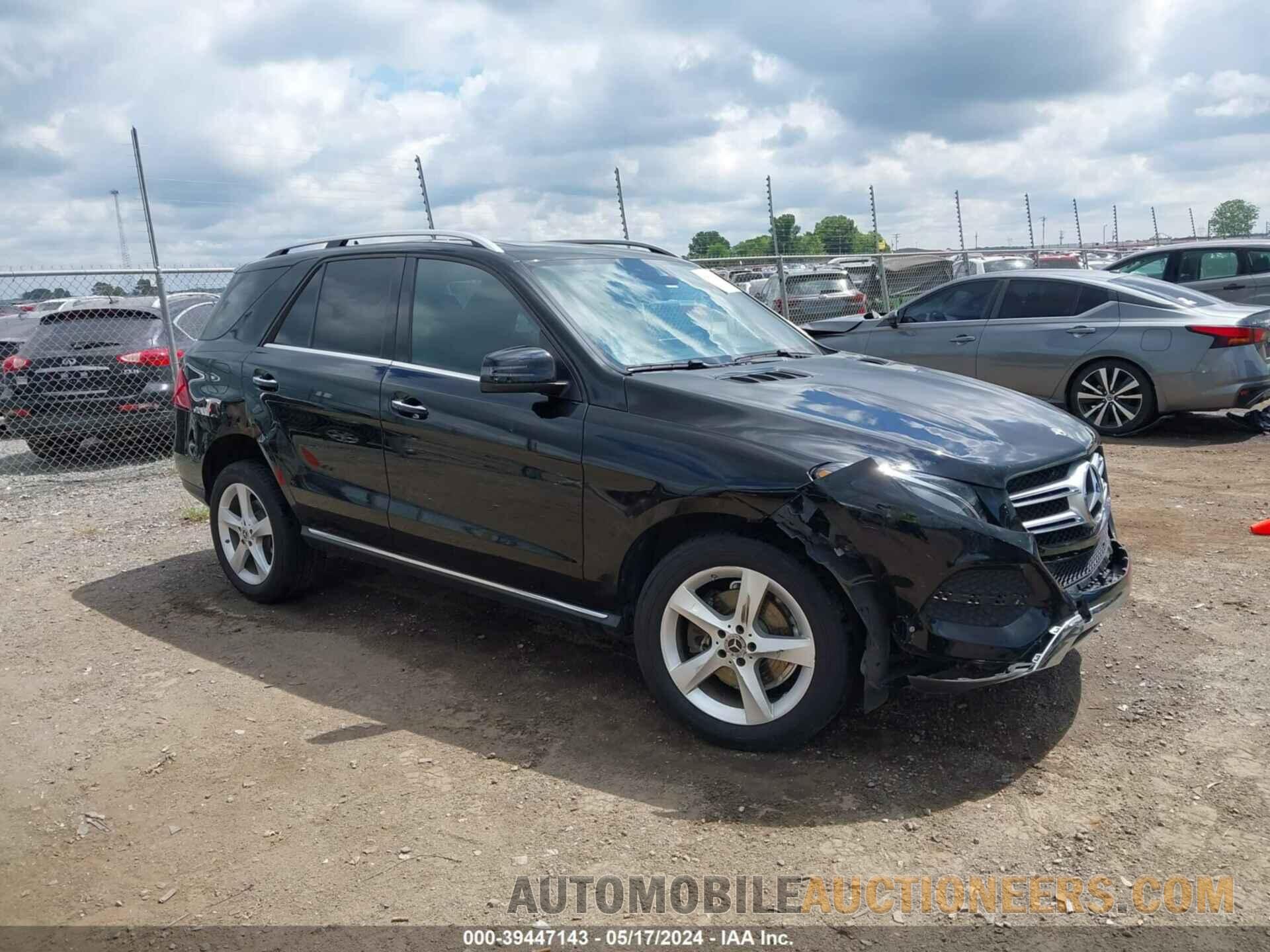 4JGDA5HBXJB124585 MERCEDES-BENZ GLE 2018