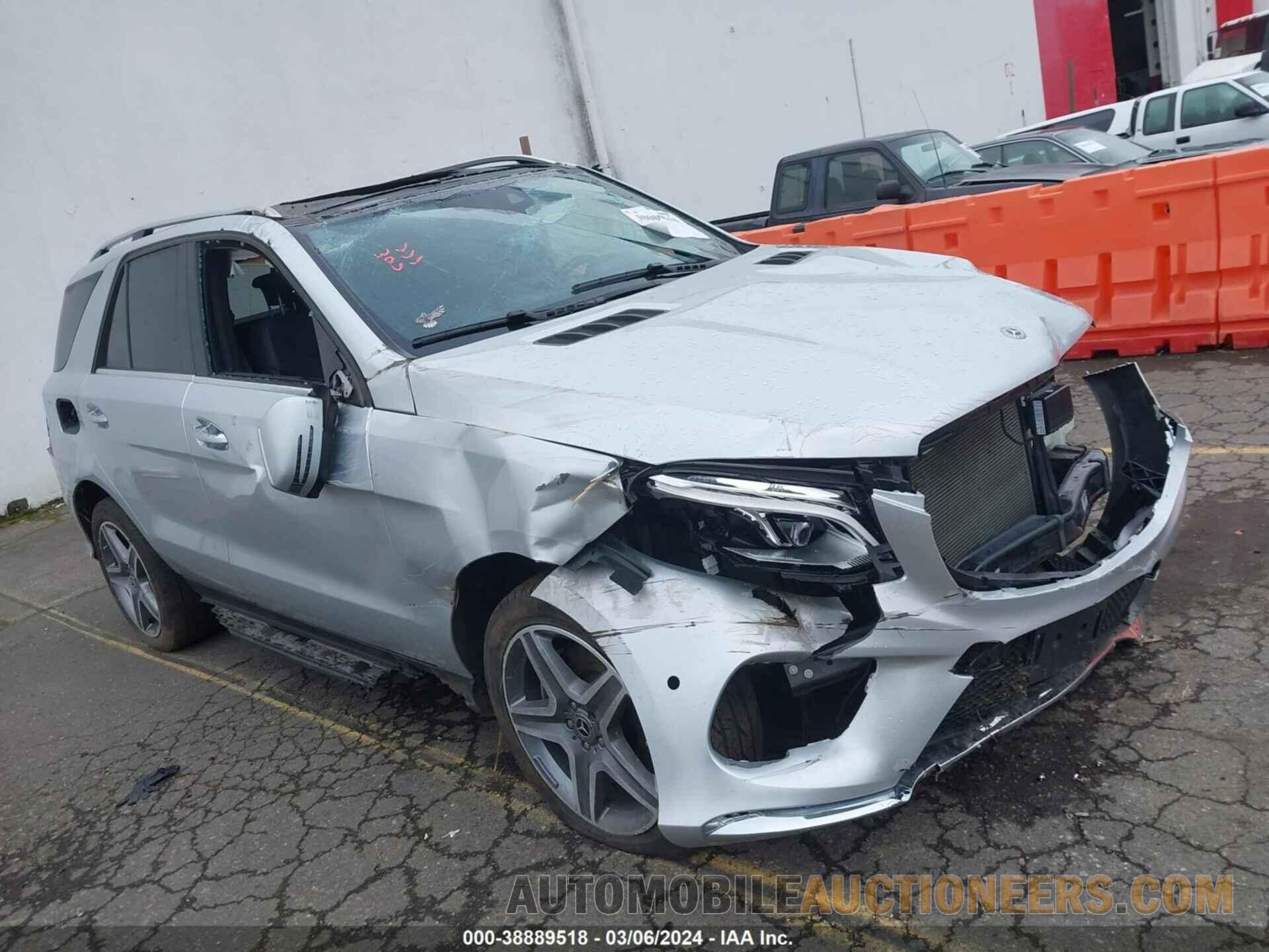 4JGDA5HBXJB171857 MERCEDES-BENZ GLE 350 2018