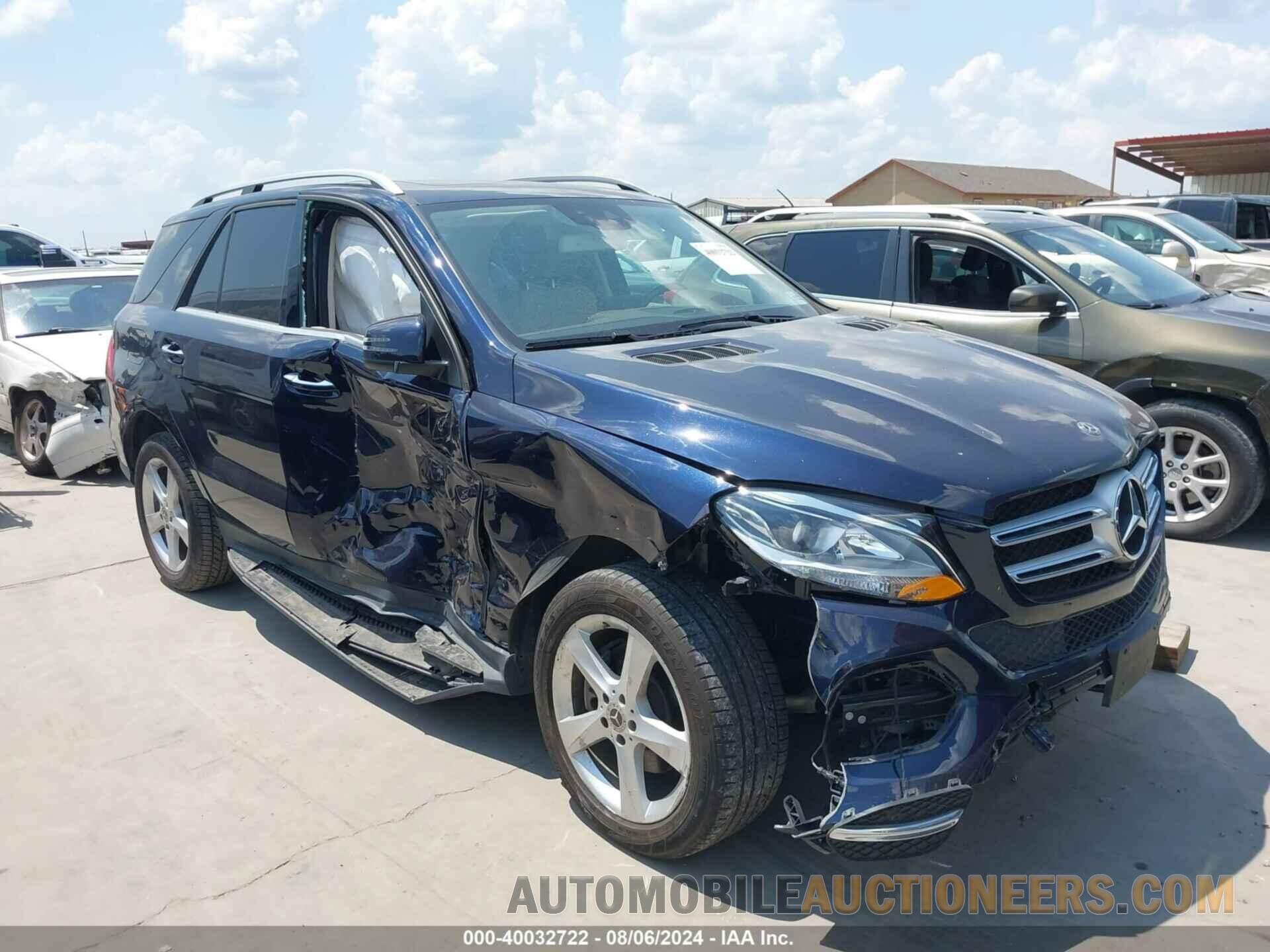 4JGDA5HBXJB201343 MERCEDES-BENZ GLE 350 2018