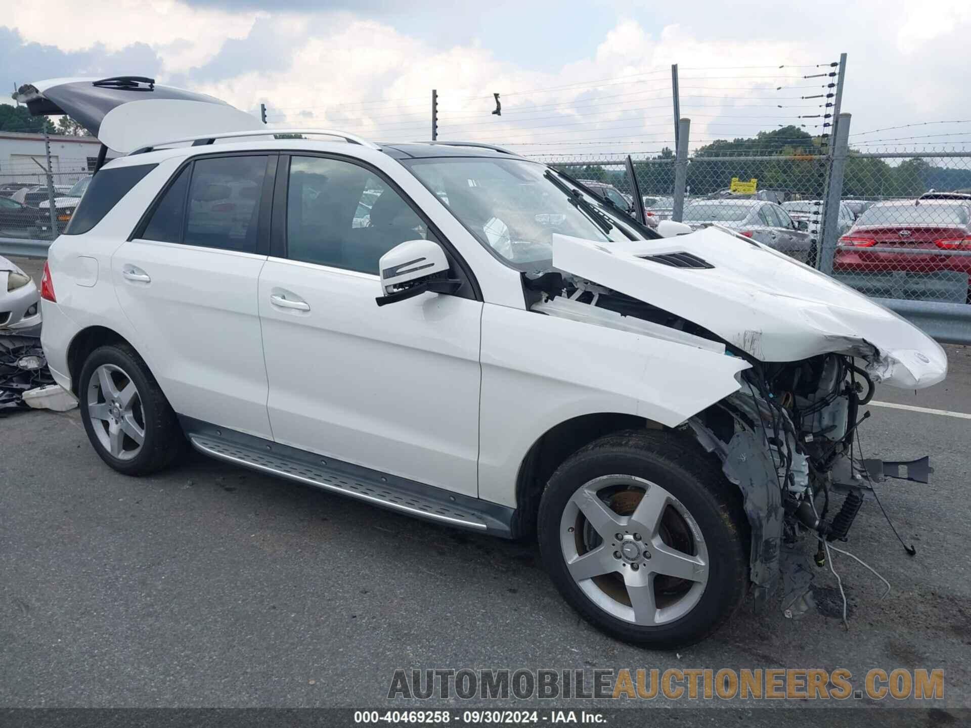 4JGDA5JB0FA517910 MERCEDES-BENZ ML 350 2015