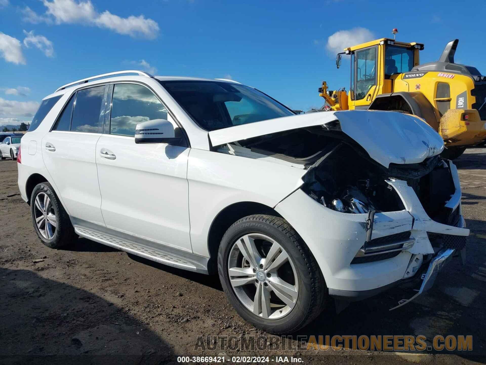 4JGDA5JB0FA597290 MERCEDES-BENZ ML 350 2015