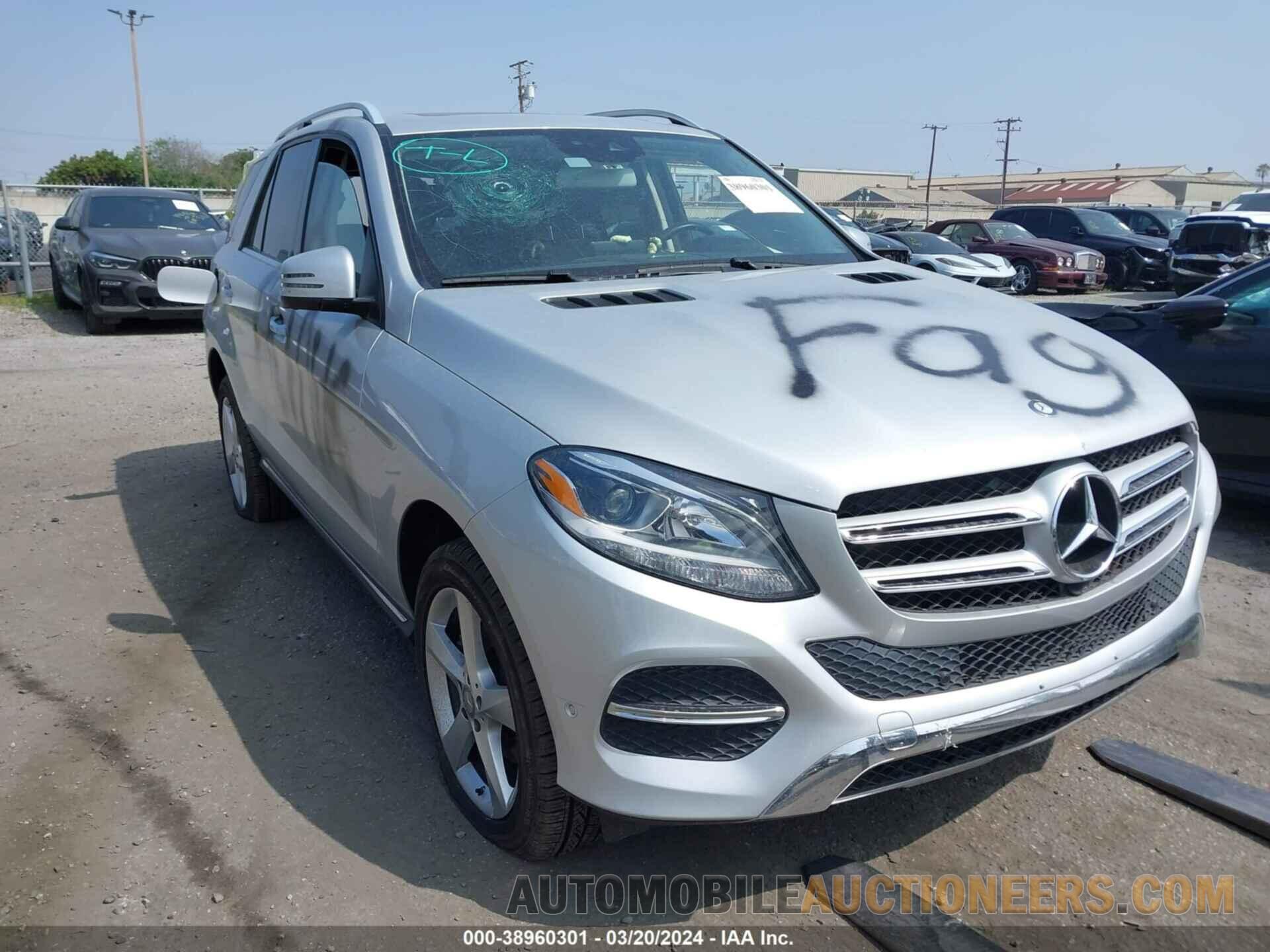 4JGDA5JB0GA692451 MERCEDES-BENZ GLE 350 2016