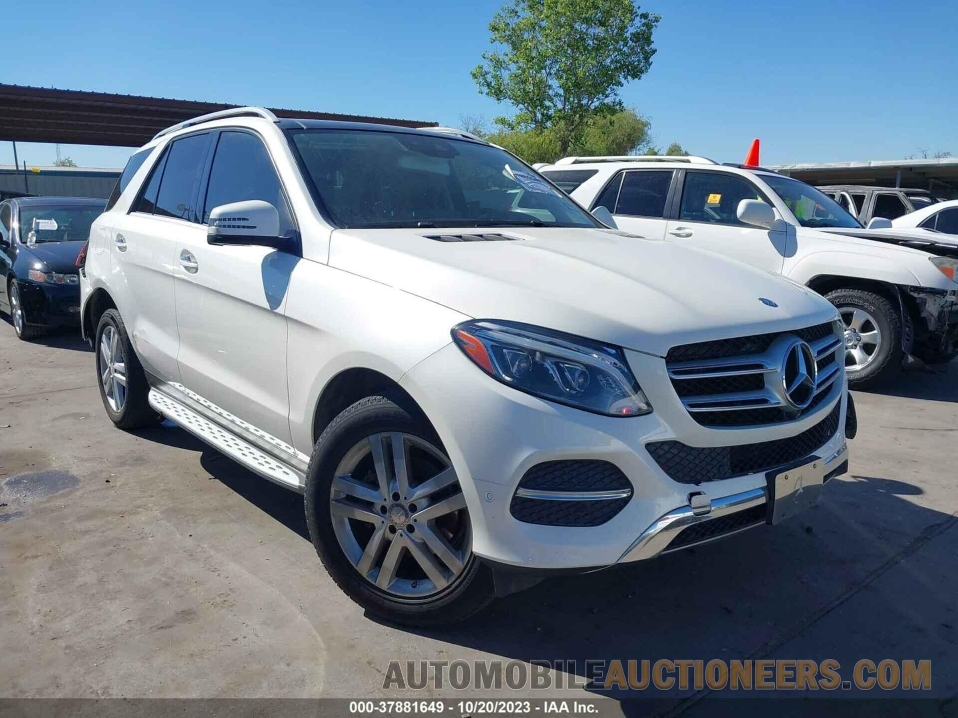 4JGDA5JB0GA709538 MERCEDES-BENZ GLE 2016