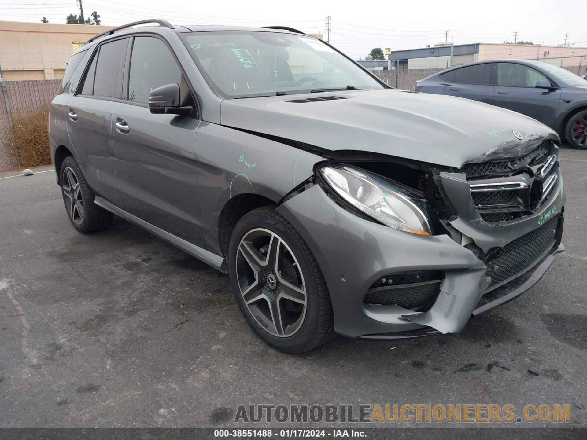 4JGDA5JB0JB048322 MERCEDES-BENZ GLE 350 2018