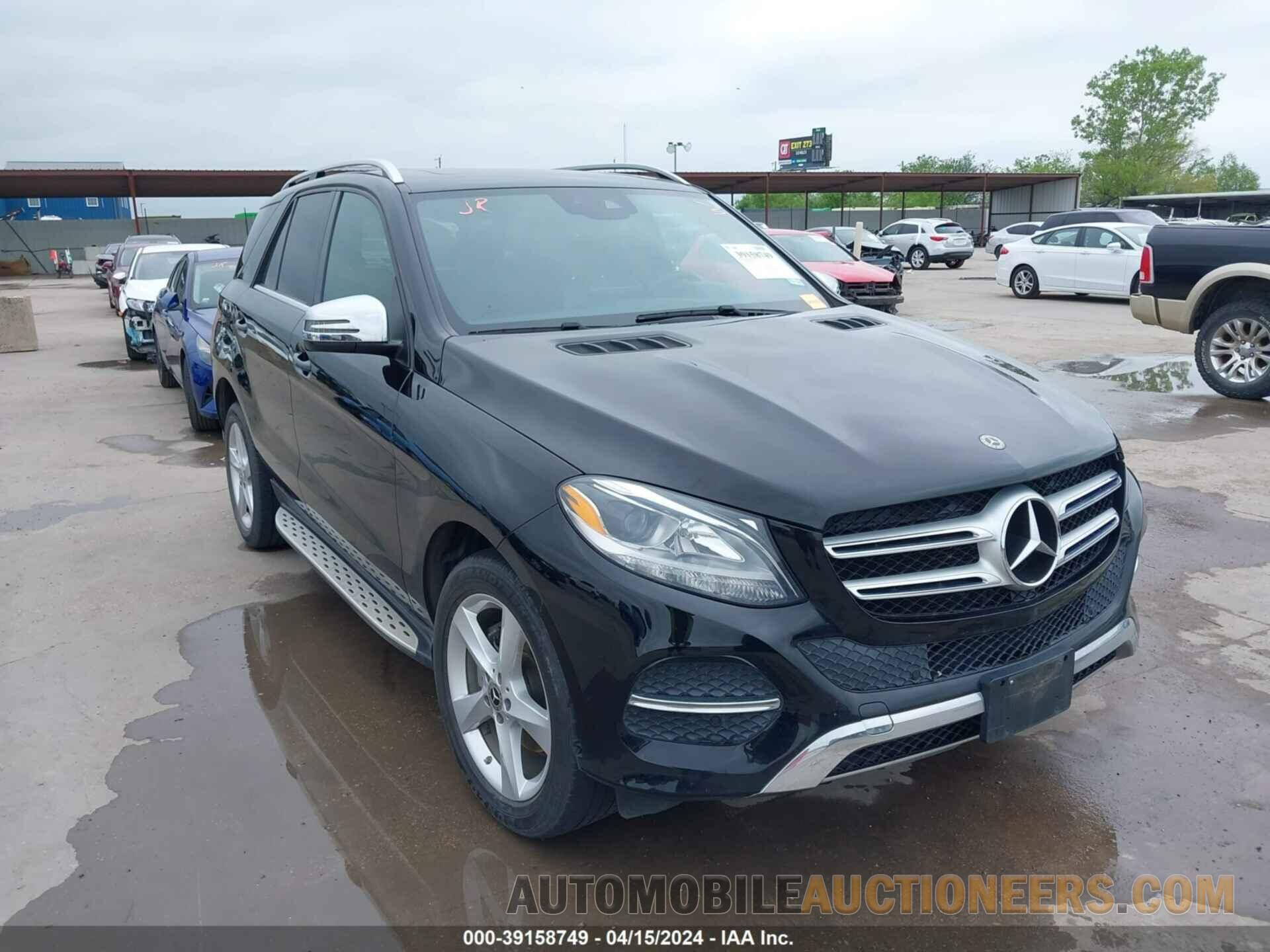 4JGDA5JB0JB051334 MERCEDES-BENZ GLE 350 2018