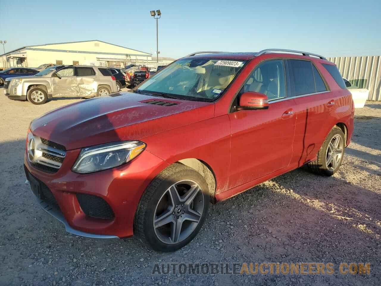 4JGDA5JB0JB172557 MERCEDES-BENZ GLE-CLASS 2018