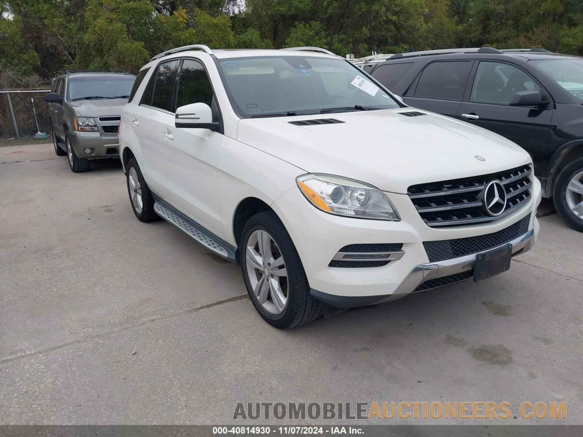 4JGDA5JB1DA146785 MERCEDES-BENZ ML 350 2013