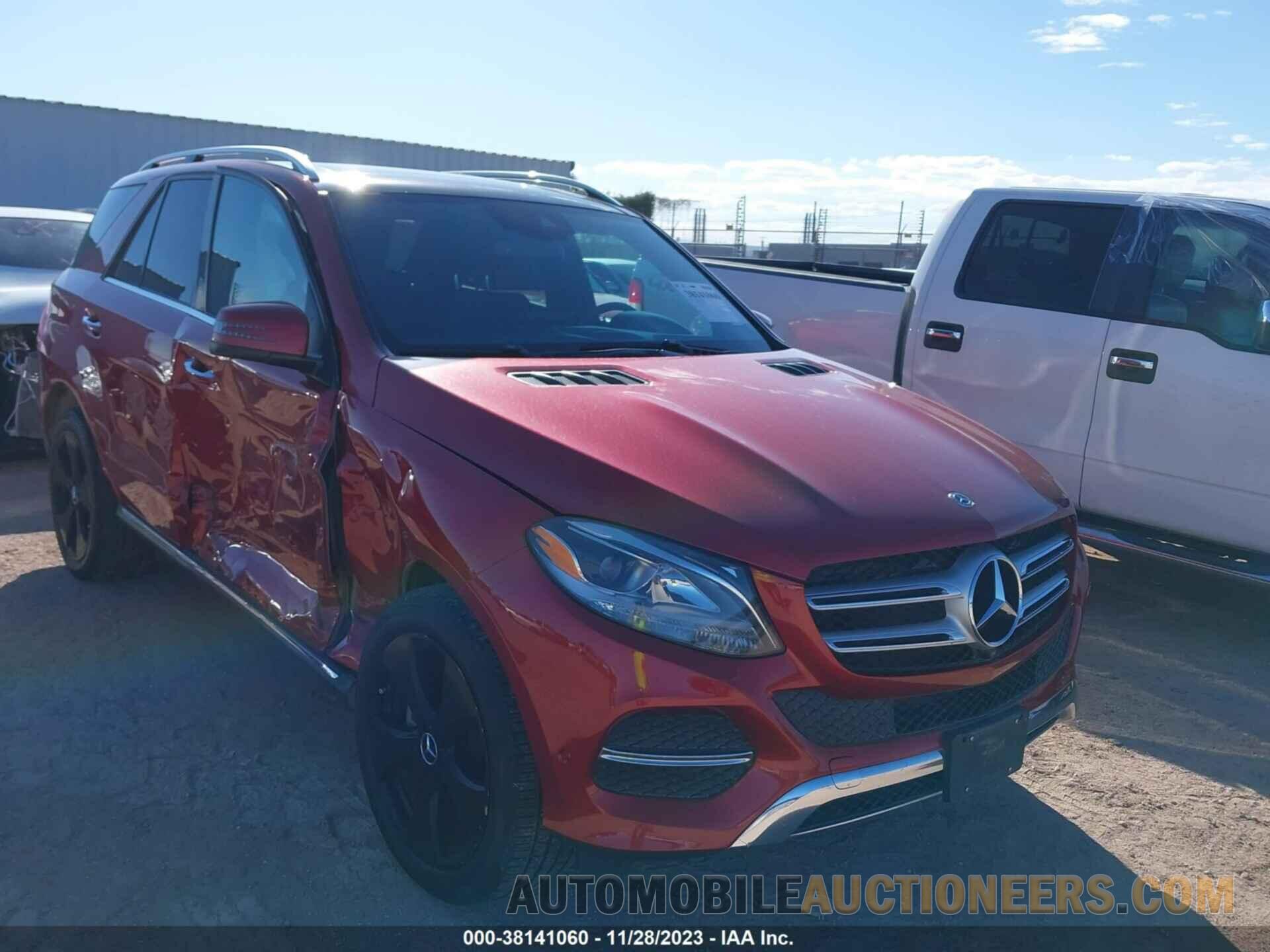 4JGDA5JB1JB184345 MERCEDES-BENZ GLE 350 2018