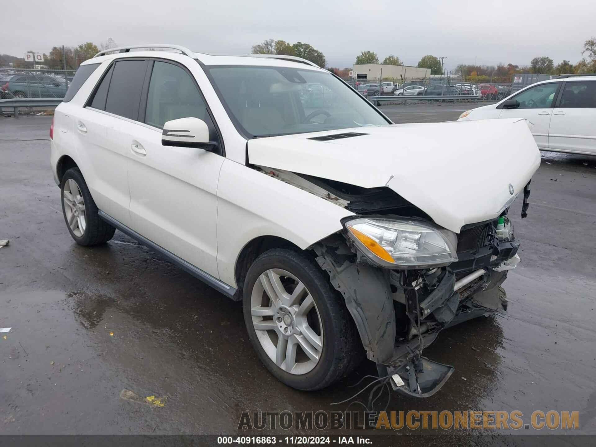 4JGDA5JB2EA439452 MERCEDES-BENZ ML 350 2014