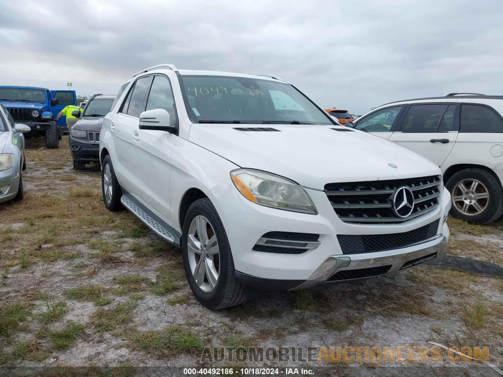 4JGDA5JB2FA501840 MERCEDES-BENZ ML 350 2015