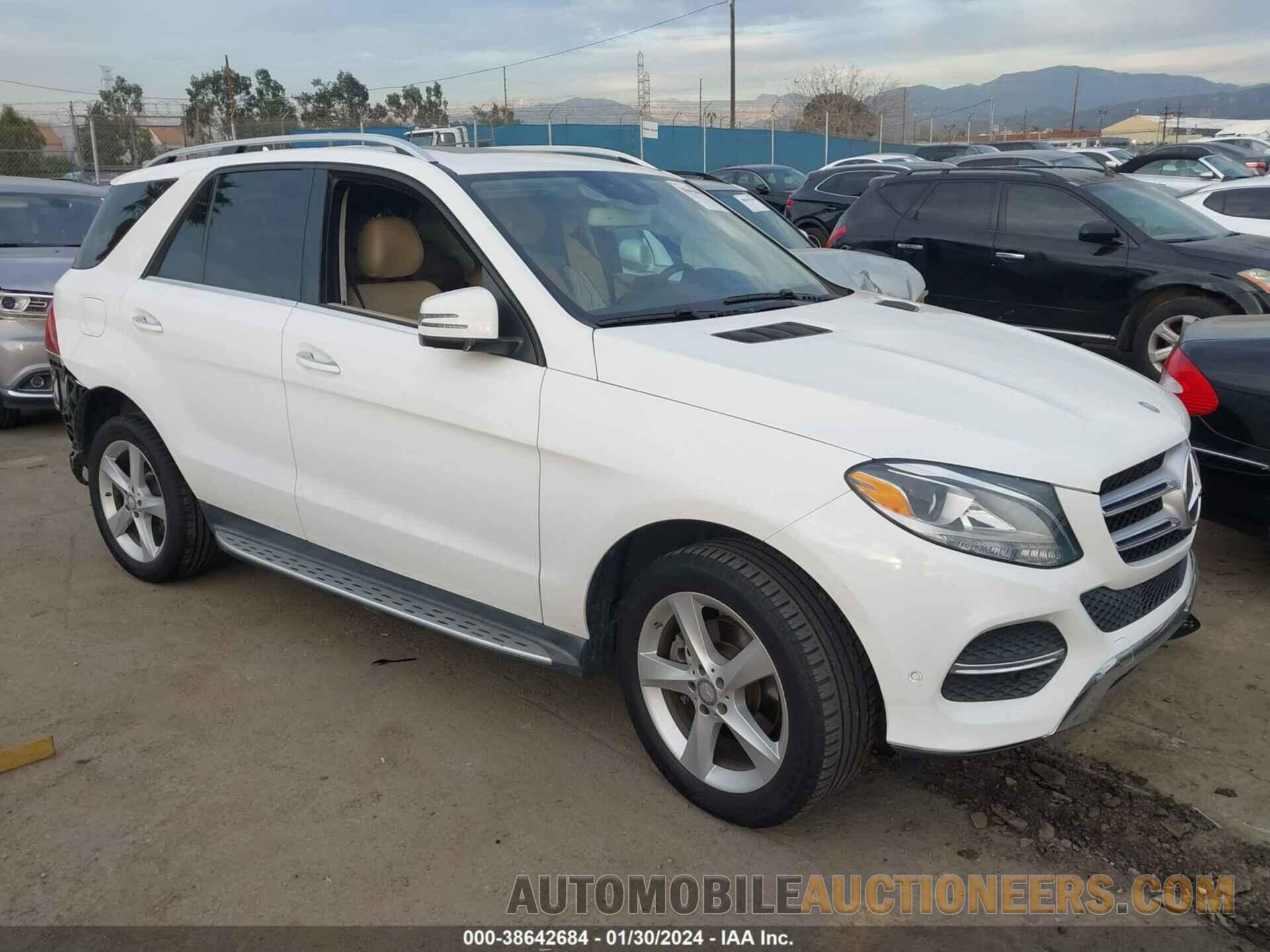 4JGDA5JB2GA639539 MERCEDES-BENZ GLE 350 2016