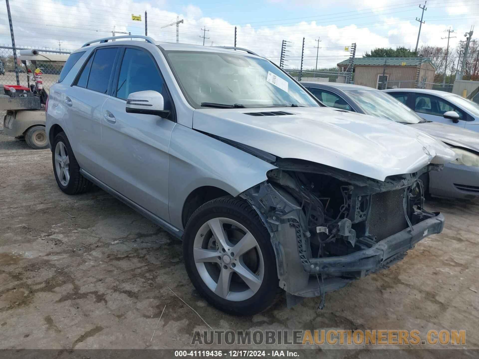 4JGDA5JB2GA729631 MERCEDES-BENZ GLE 350 2016