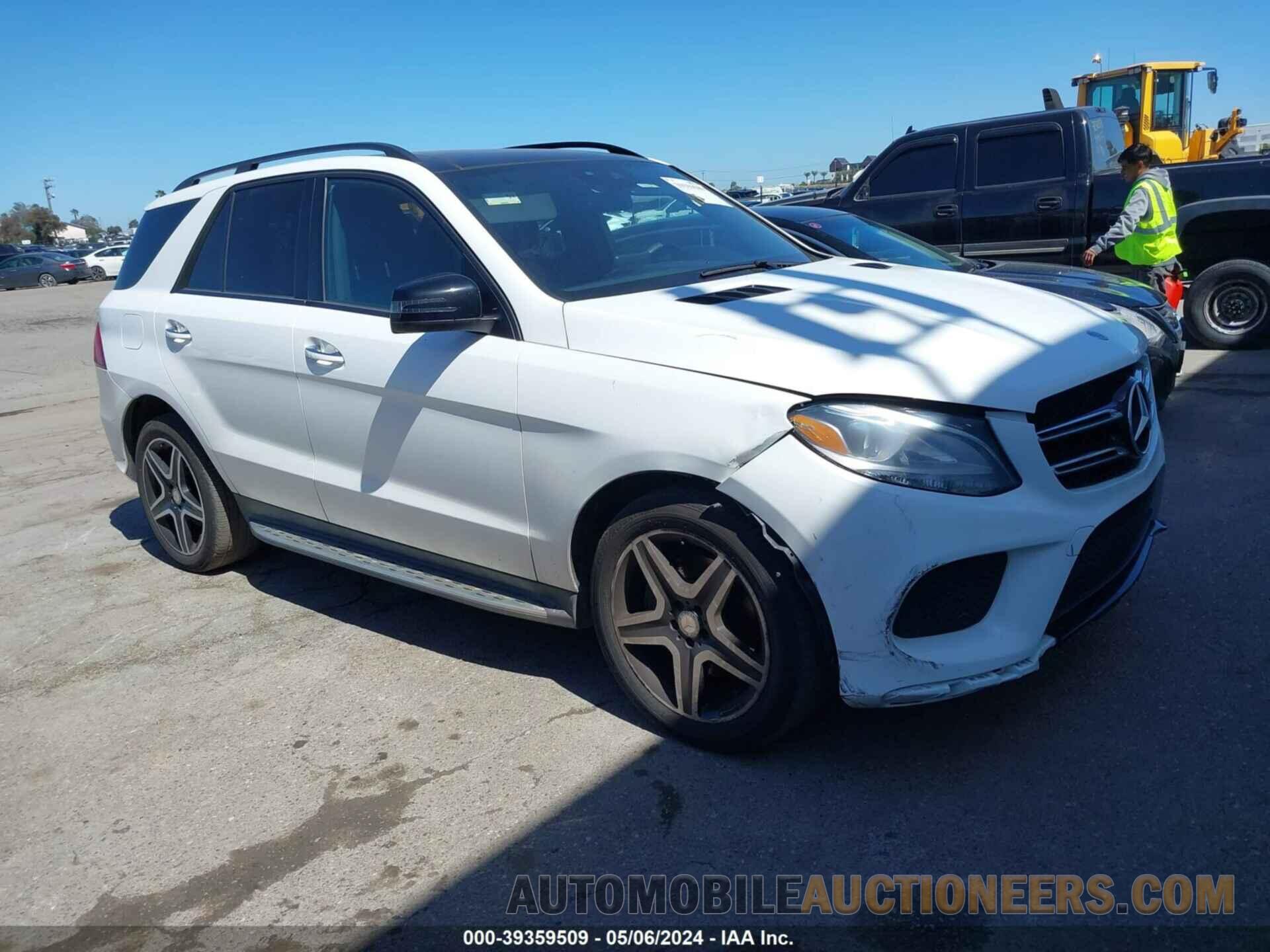 4JGDA5JB2GA775475 MERCEDES-BENZ GLE 350 2016