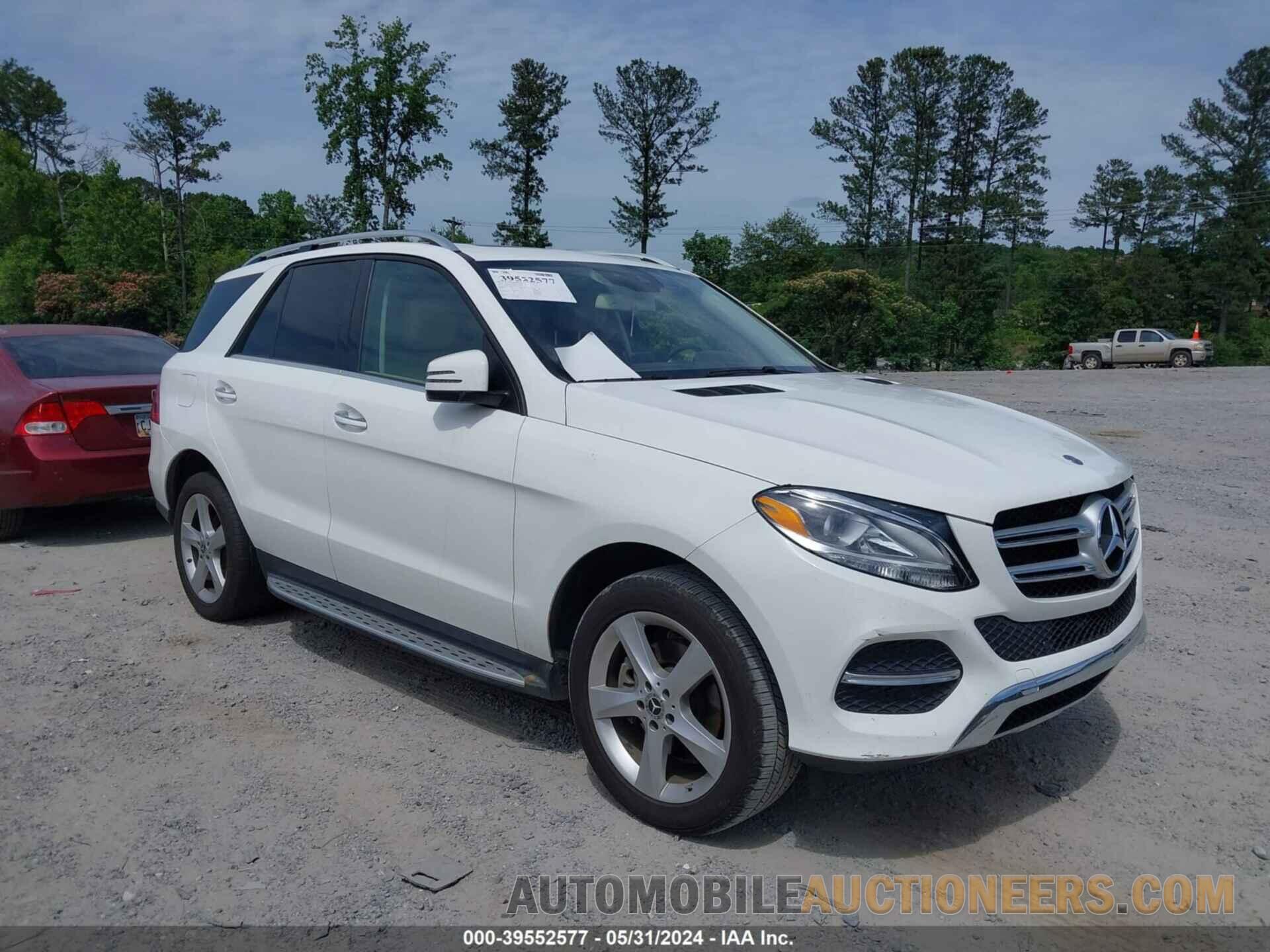 4JGDA5JB2JB010171 MERCEDES-BENZ GLE 350 2018