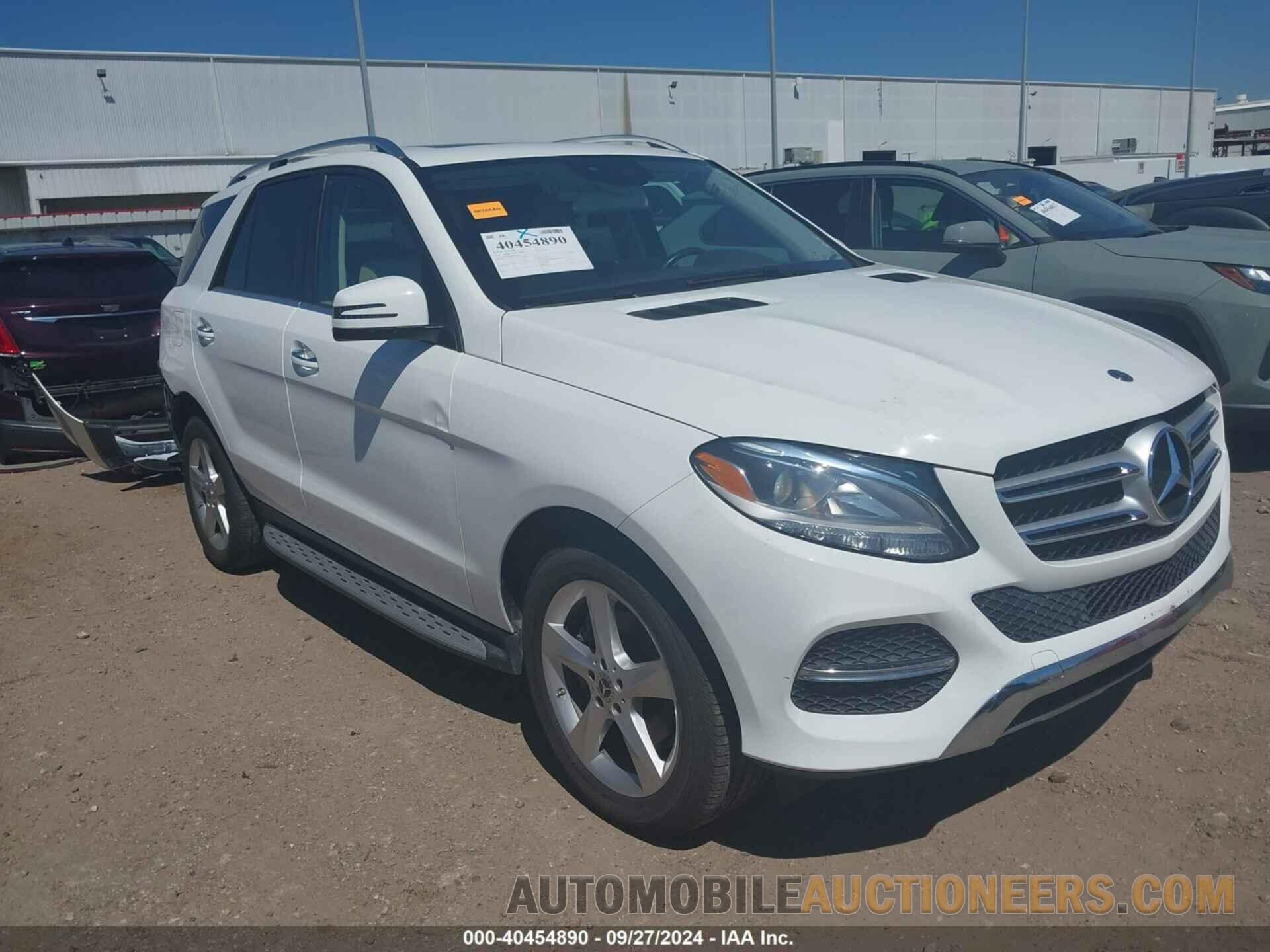 4JGDA5JB2JB010381 MERCEDES-BENZ GLE 350 2018