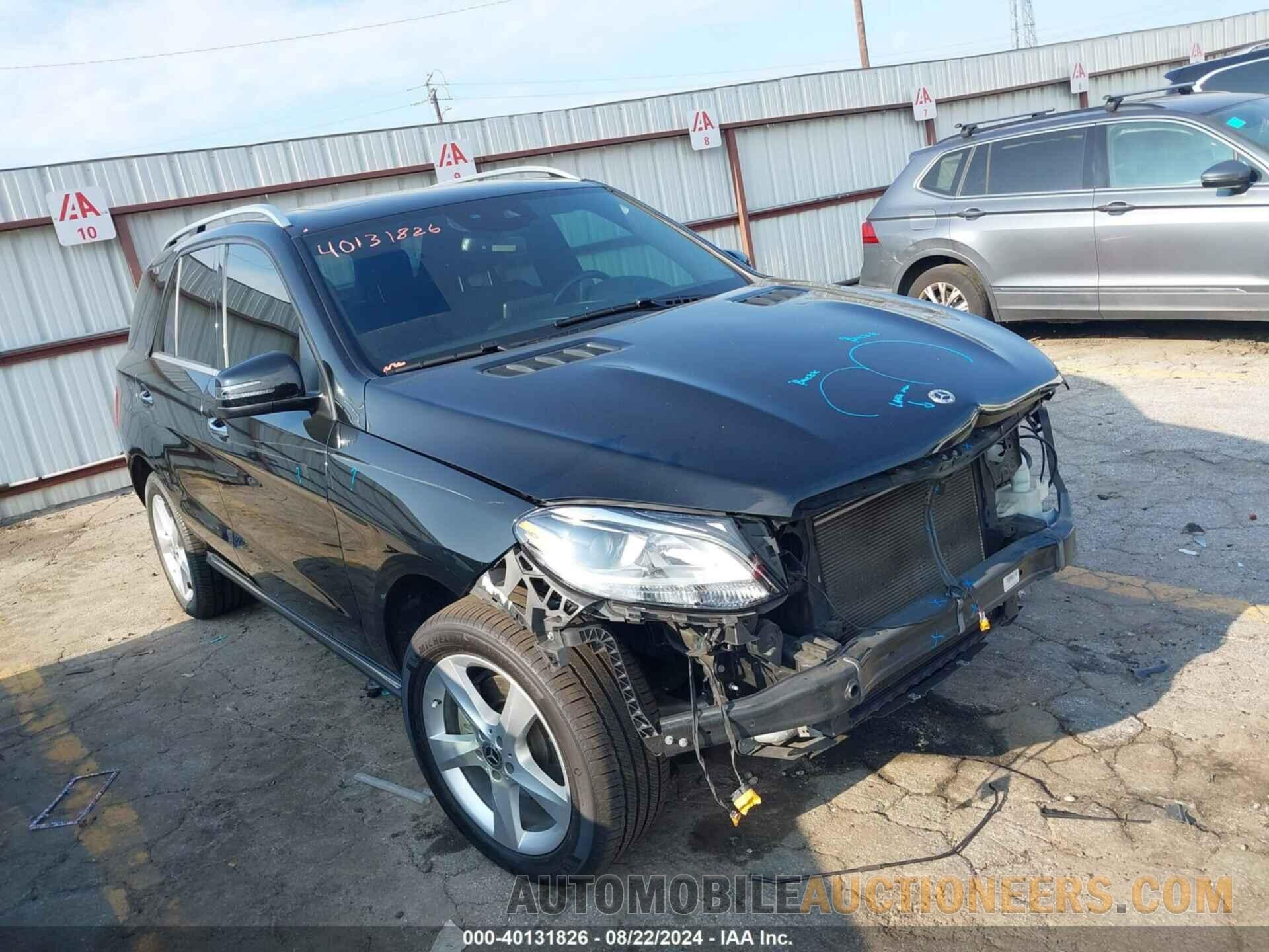 4JGDA5JB2JB079796 MERCEDES-BENZ GLE 350 2018