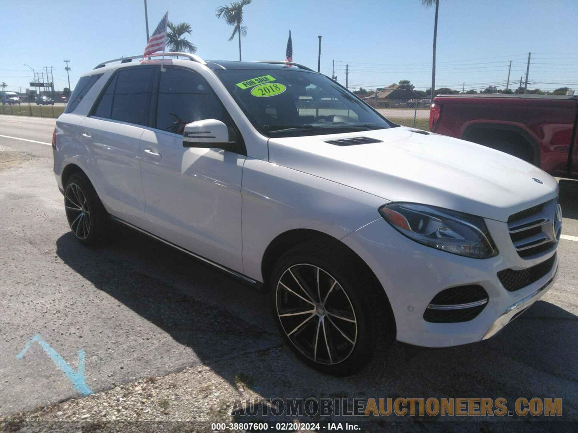 4JGDA5JB2JB114613 MERCEDES-BENZ GLE 2018