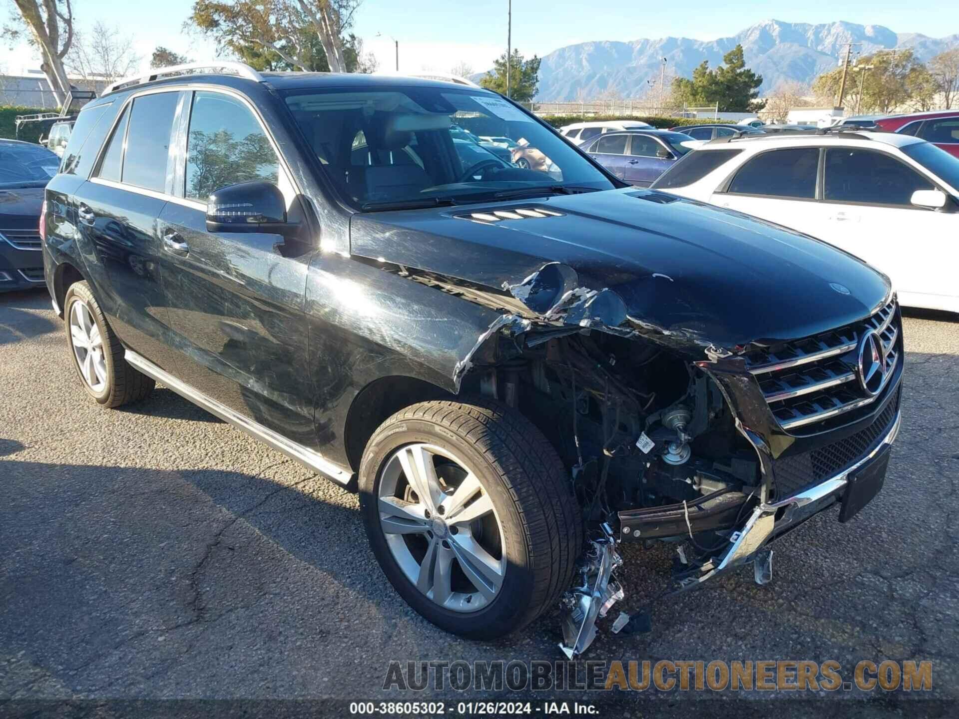 4JGDA5JB3FA445861 MERCEDES-BENZ ML 350 2015