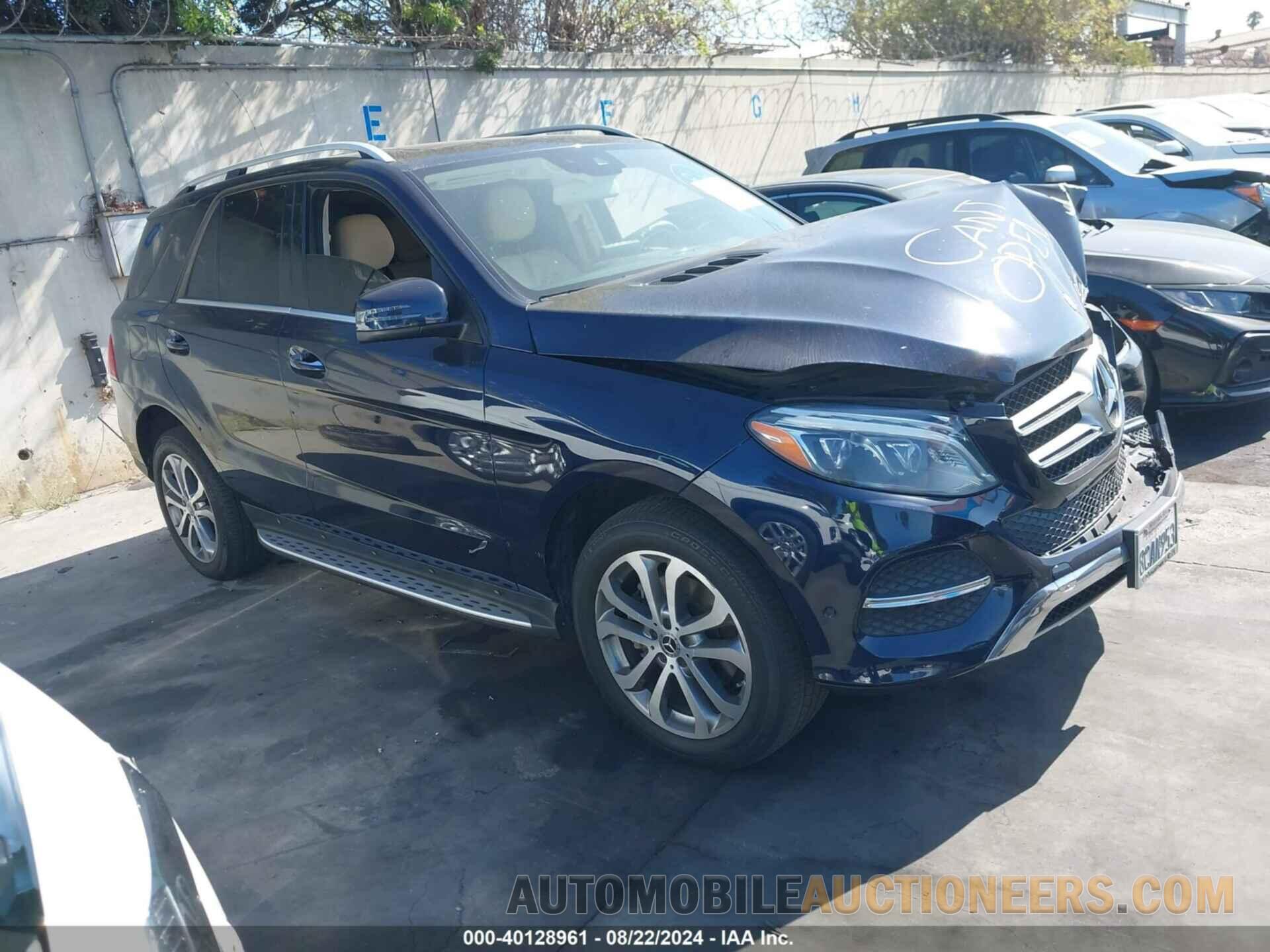 4JGDA5JB3JB064028 MERCEDES-BENZ GLE 350 2018