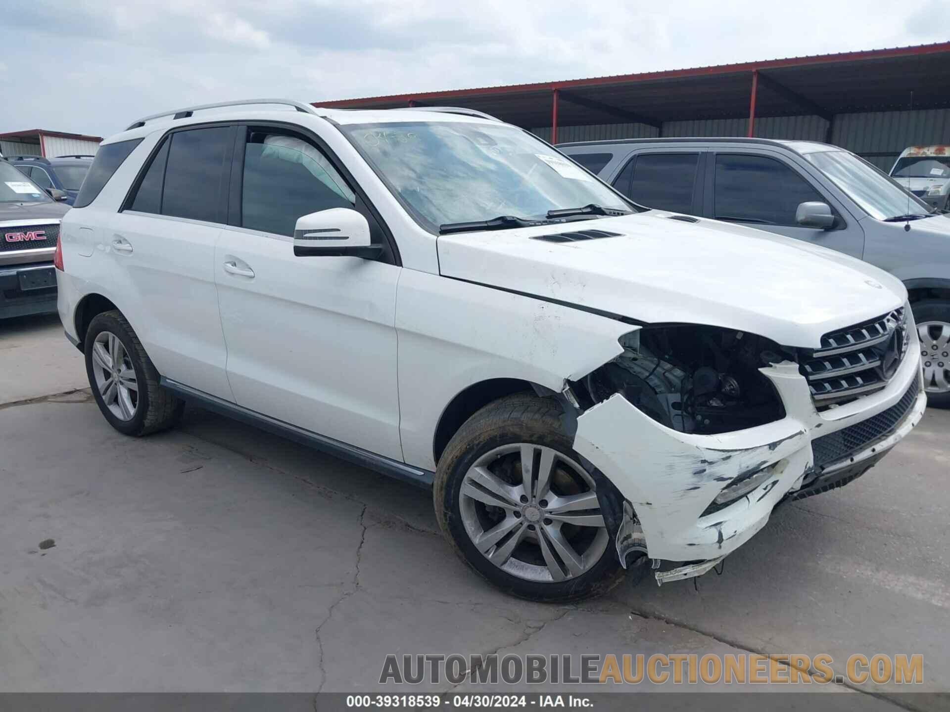 4JGDA5JB4FA507431 MERCEDES-BENZ ML 350 2015