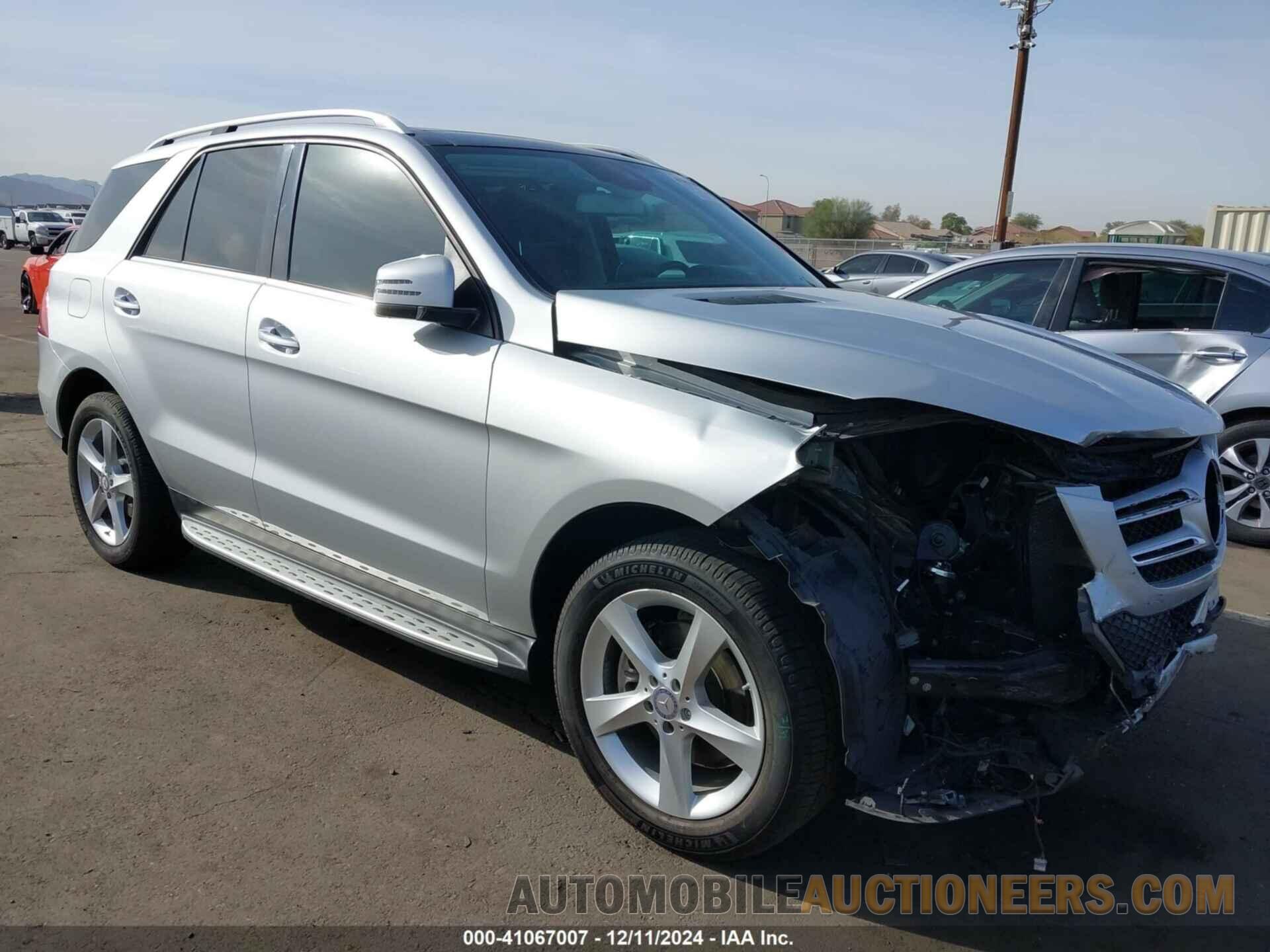 4JGDA5JB4GA738492 MERCEDES-BENZ GLE 350 2016