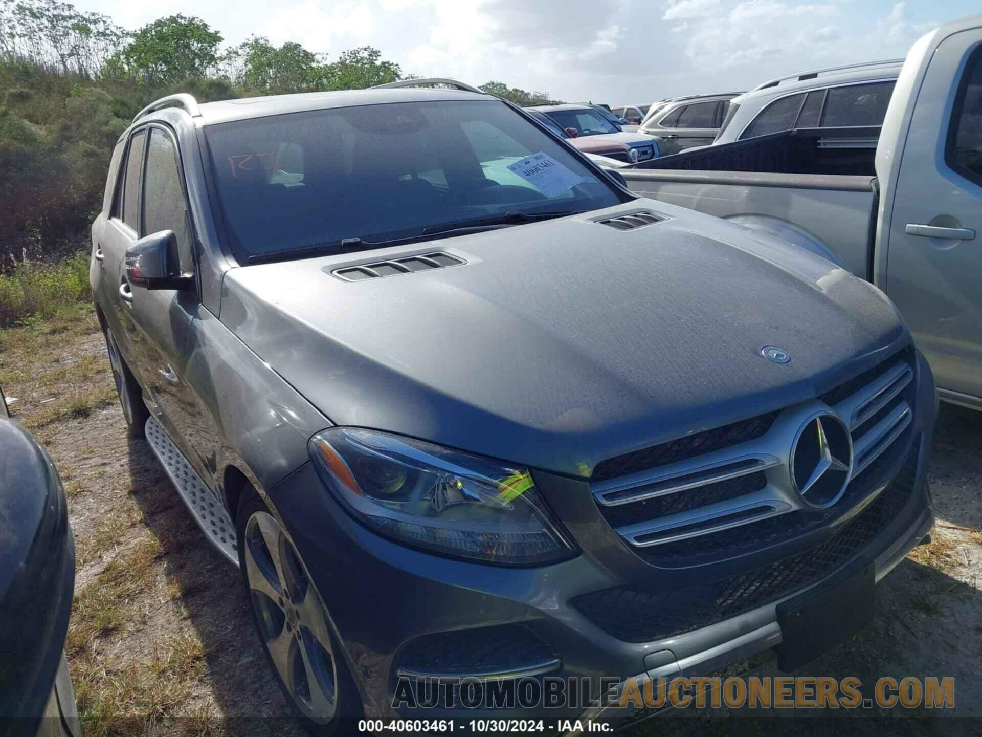 4JGDA5JB4HA927046 MERCEDES-BENZ GLE 350 2017