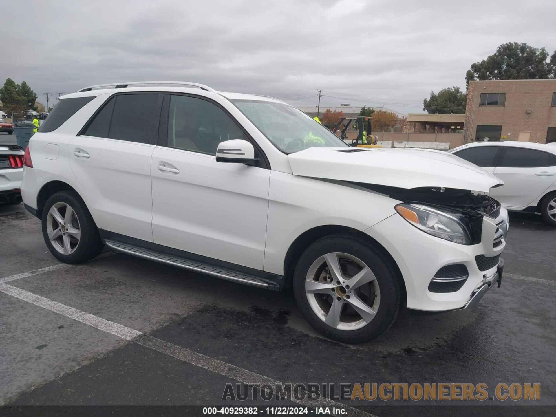 4JGDA5JB4JB018742 MERCEDES-BENZ GLE 350 2018