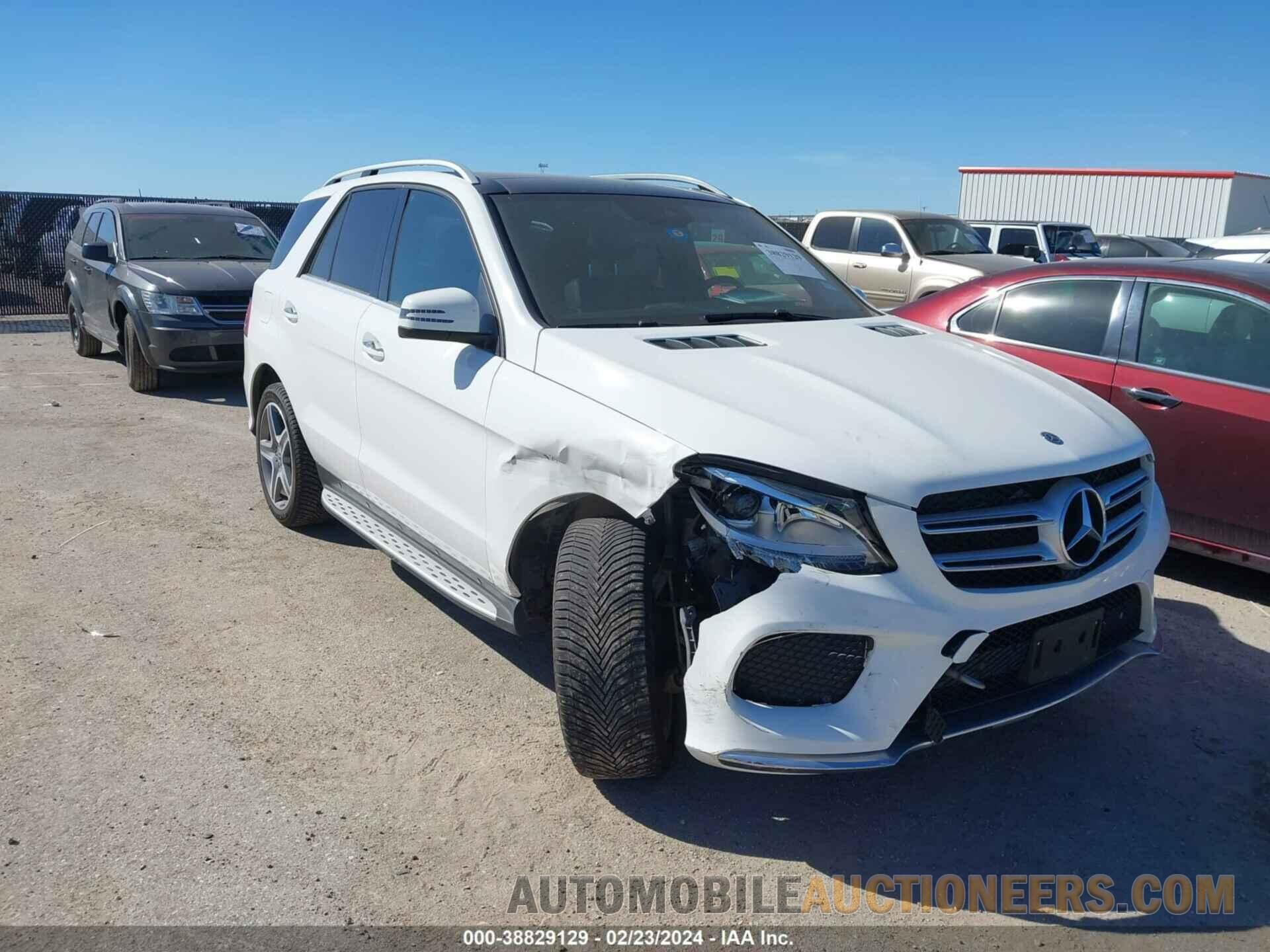 4JGDA5JB4JB063972 MERCEDES-BENZ GLE 350 2018